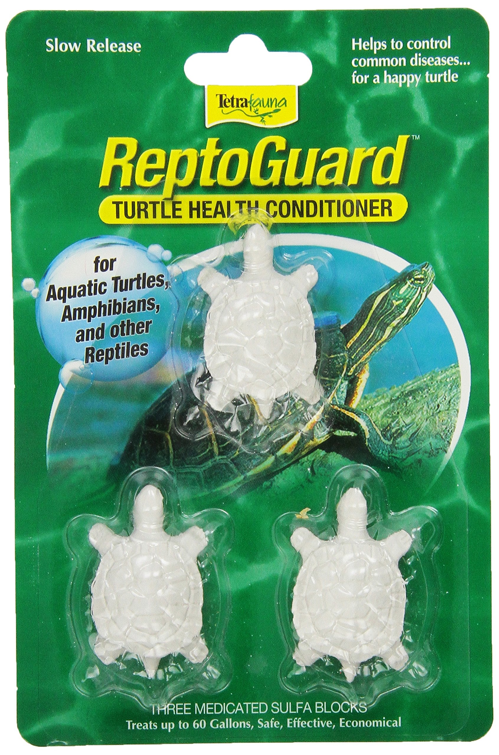 TetraFauna ReptoGuard Turtle Health Conditioner 3 Count, SlowRelease (19514)