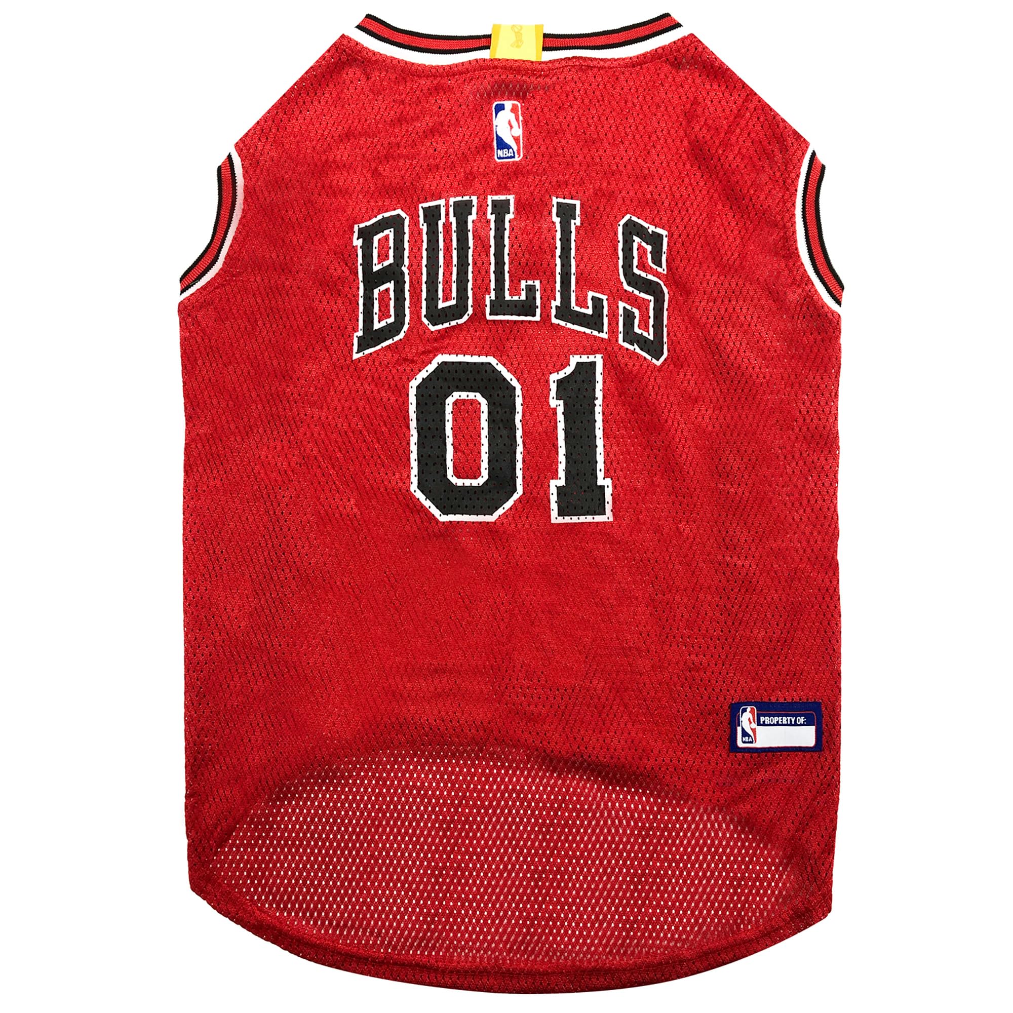 Pets First NBA CHICAGO BULLS DOG Jersey, X-Small - Tank Top Basketball Pet Jersey