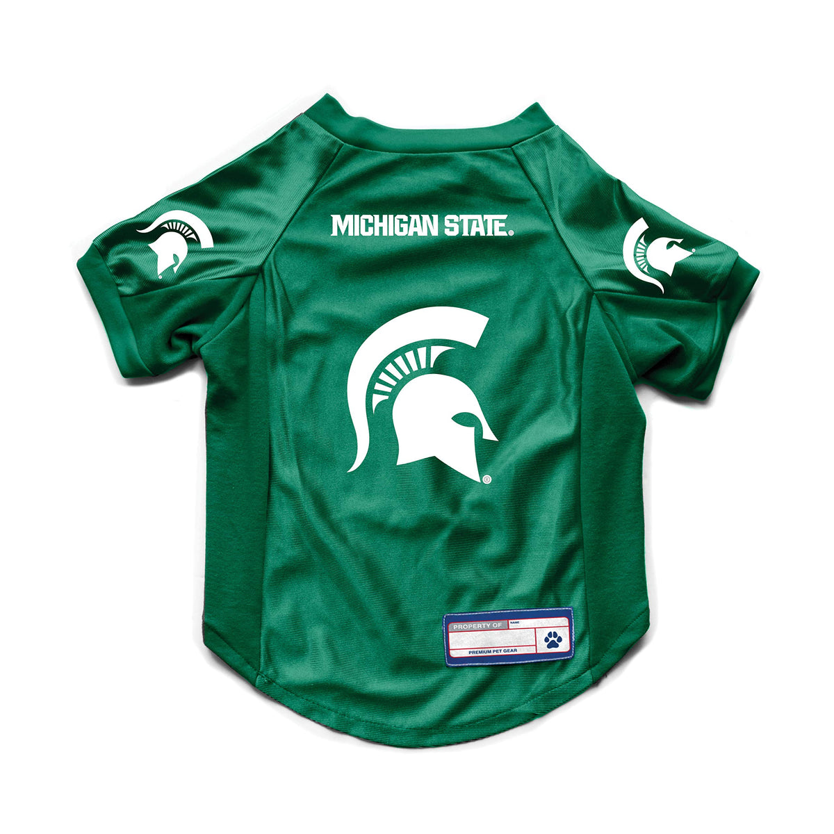 Littlearth Michigan State Spartans Ncaa Stretch Pet Jersey