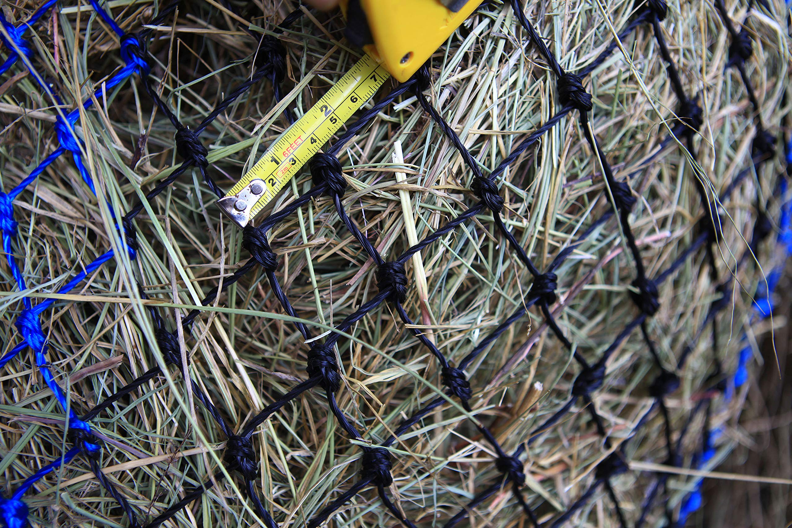 T Teke Deluxe Slow Hay Feeder Hay Nets, 1-3/4' Feeding Holes, Horse Supplies Hay Bags For Horses, Goats