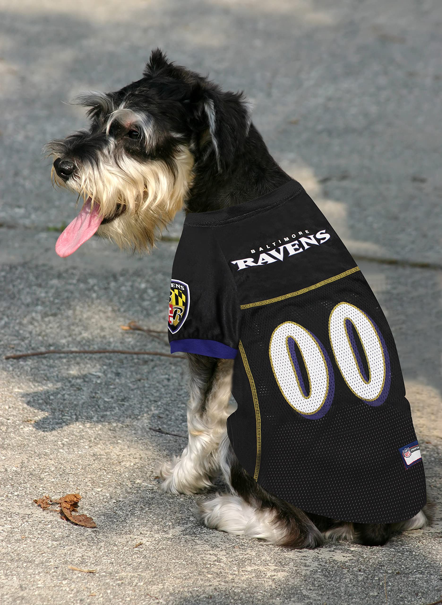 Nfl Baltimore Ravens Dog Jersey, Size: Xx-Large. Best Football Jersey Costume For Dogs & Cats. Licensed Jersey Shirt.