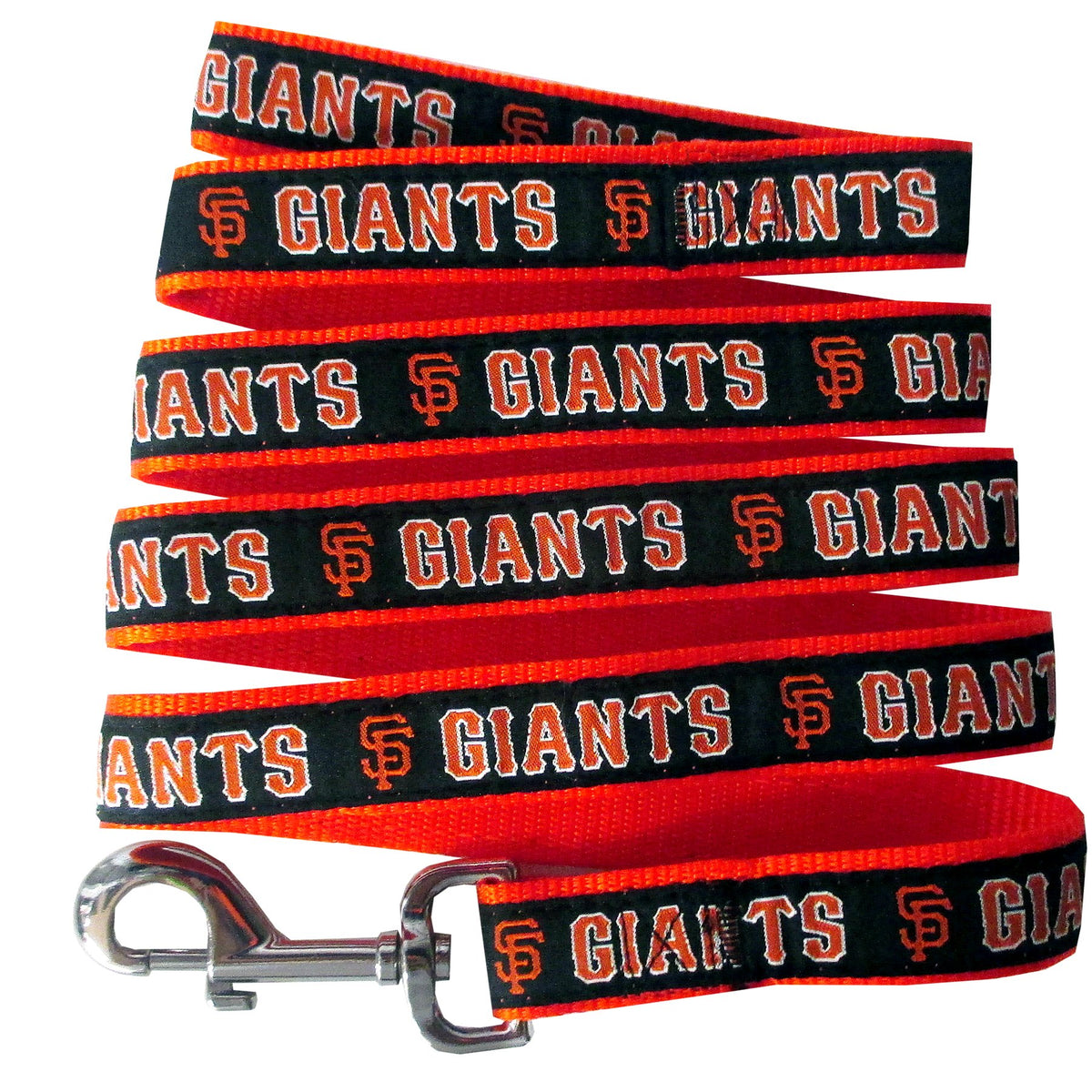 Mlb Pet Leash, Small, San Francisco Giants Dog Leash, Baseball Team Leash For Dogs & Cats. A Shiny & Colorful Dog & Cat Leash Wi