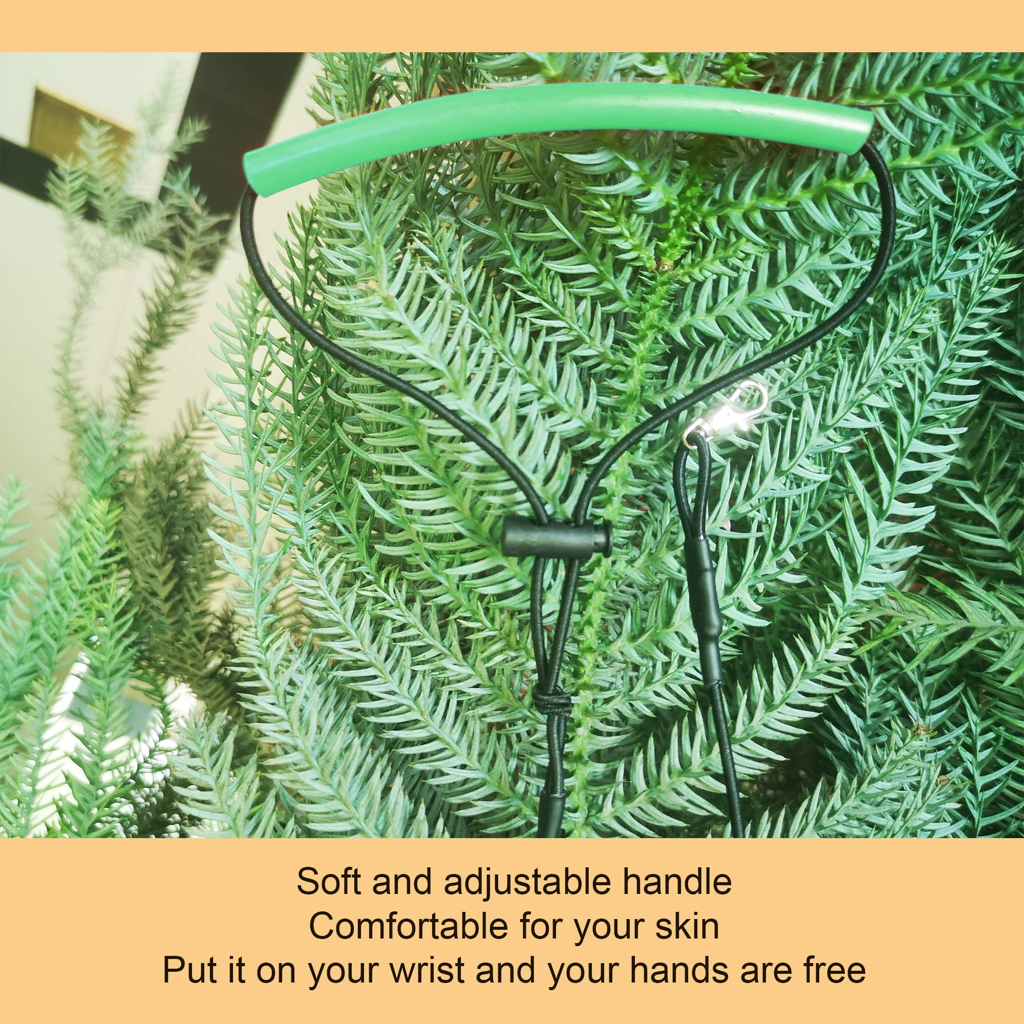 Vanfavori Adjustable Bird Harness With 80 Inch Leash, Outdoor Flying Kit Training Rope For Bird Parrots Cockatiel S Size Weight 70-120 Grams,Green