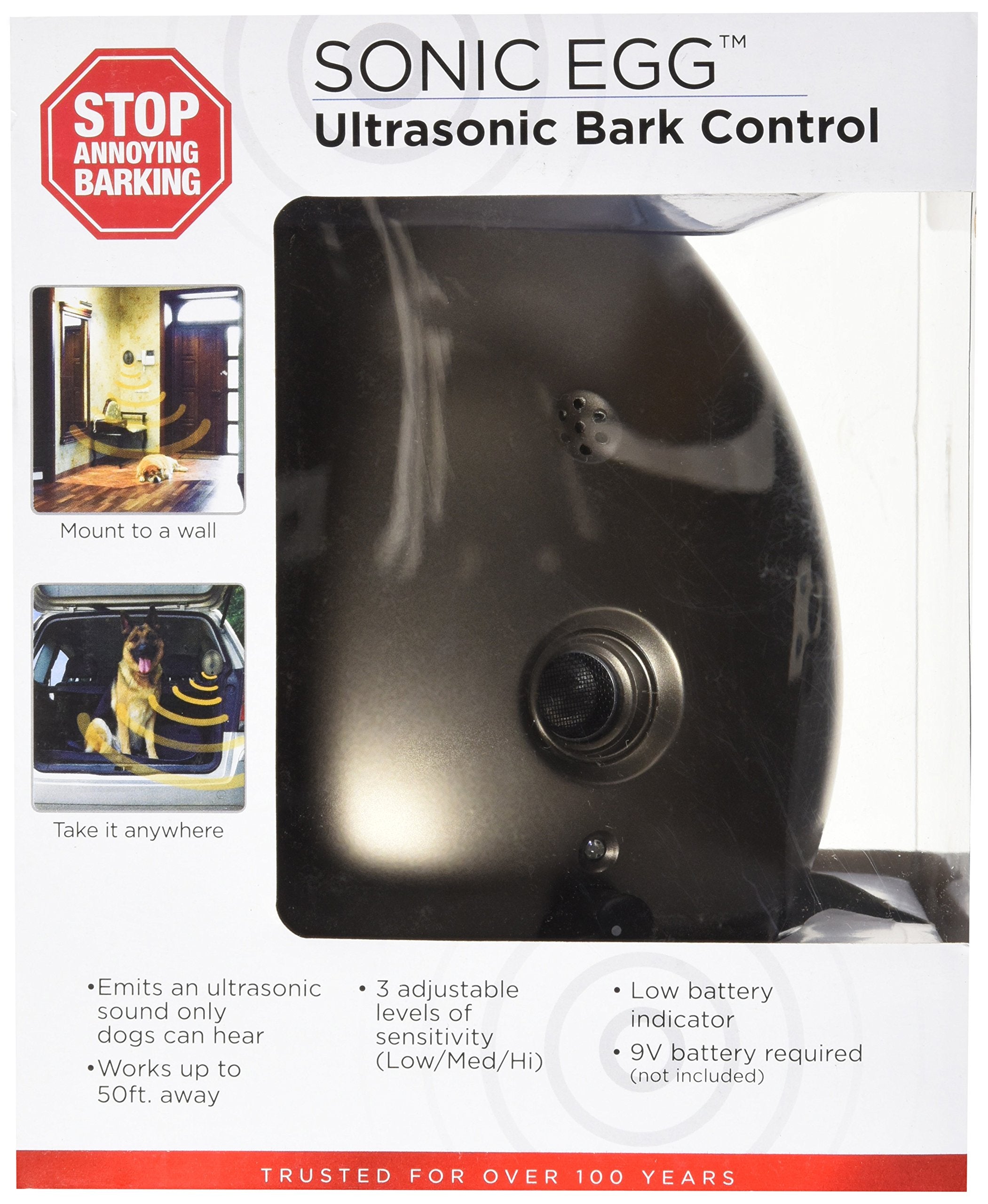 Sunbeam Sonic Egg Ultrasonic Bark Control Device