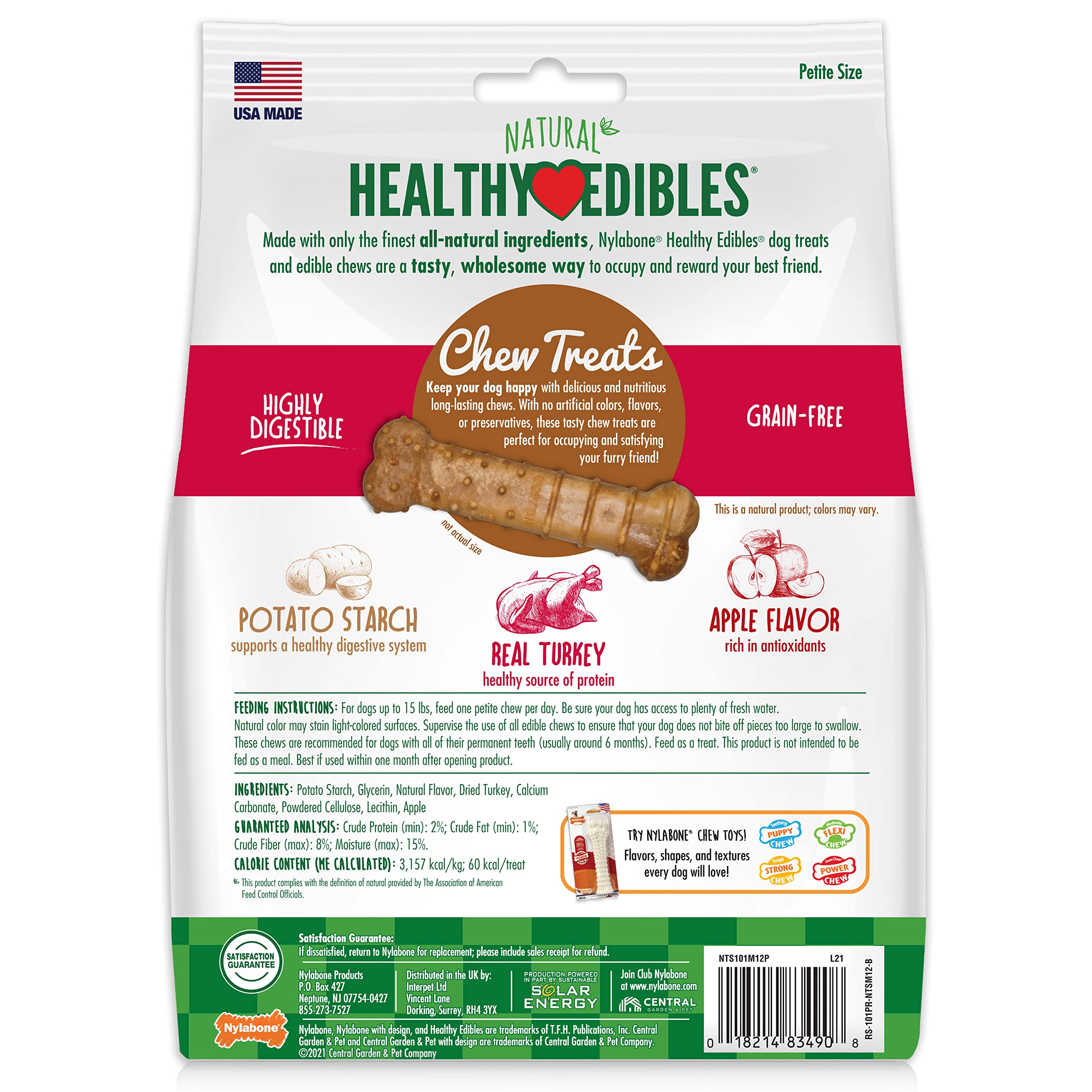 TFH 12CT PET TUR & APP HEALTH EDIB