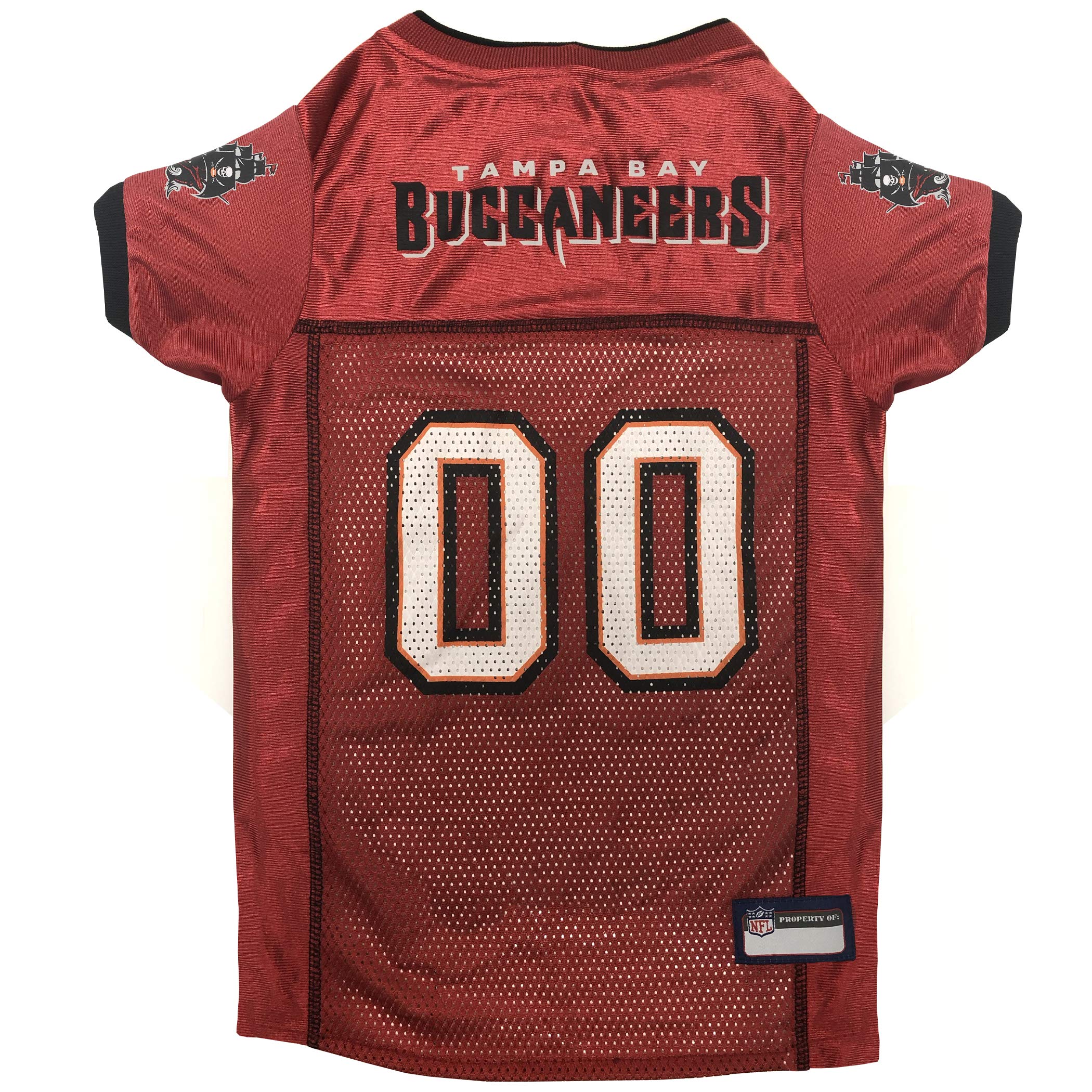 NFL Tampa Bay Buccaneers Red Mesh Pet Football Jersey (Medium)