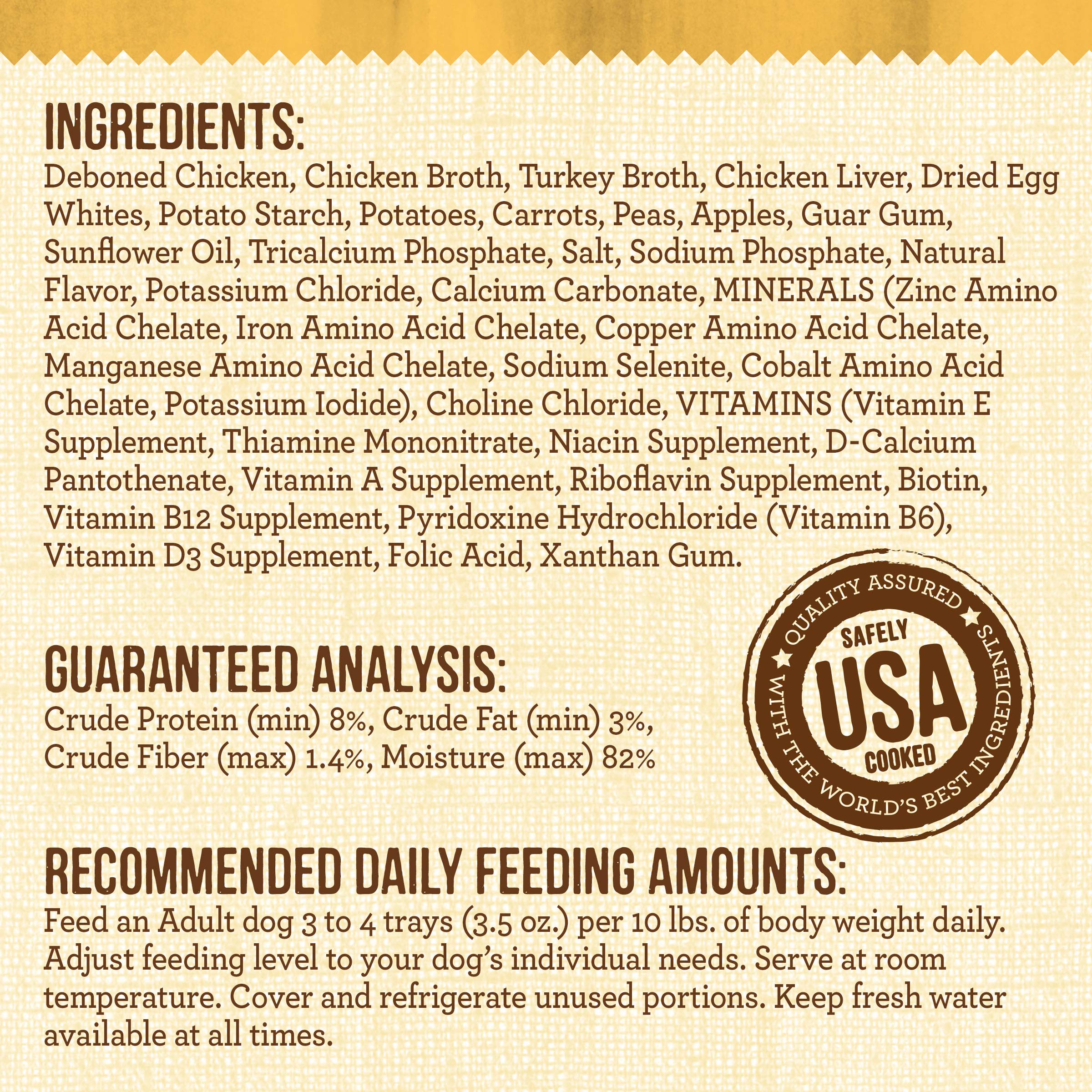 Merrick Lil Plates Grain Free And Gluten Free Natural Wet Dog Food For Small Dogs, Soft Petite Pot Pie Recipe - (Pack of 12) 3.5