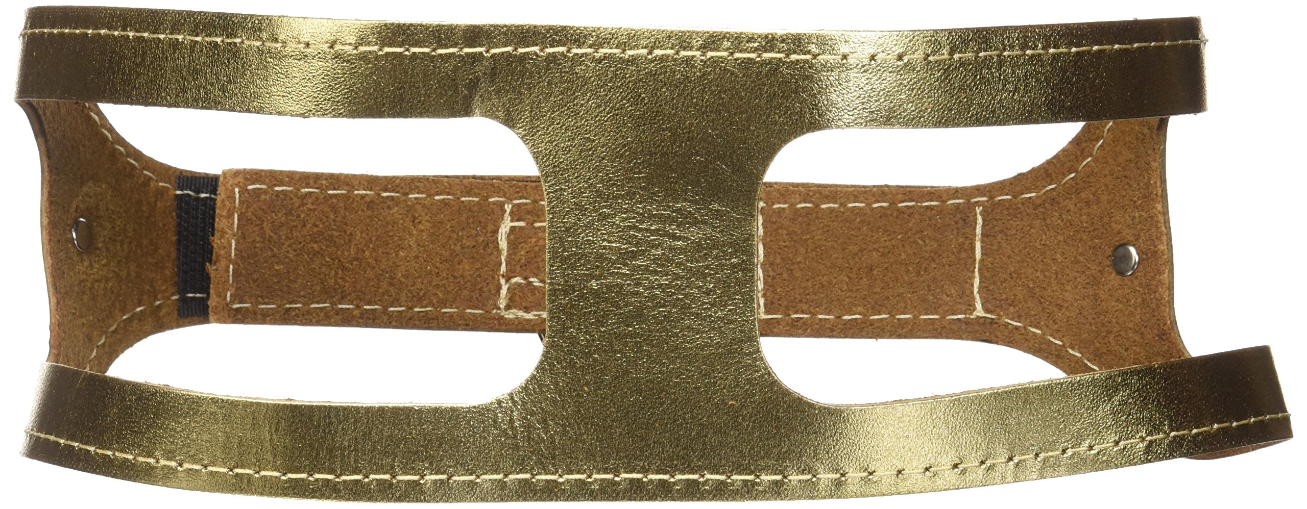Chokefree Pet Shoulder Collar, 22', Metallic Gold