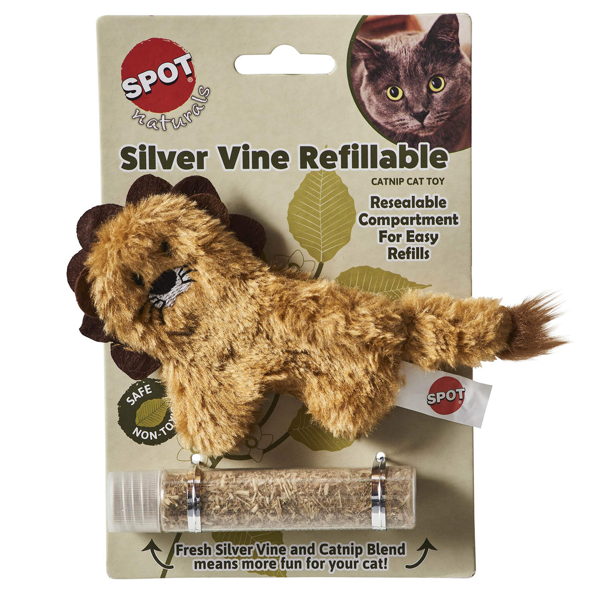 Ethical Pet Products 68052150: Toy Cat Silver Vine, Refillable