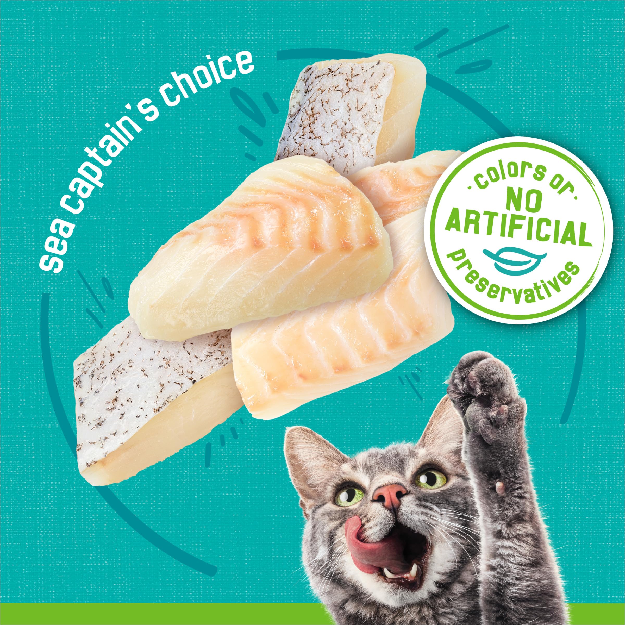 Purina Friskies Wet Cat Food Pate, Sea Captain s Choice - (Pack of 24) 5.5 oz. Cans