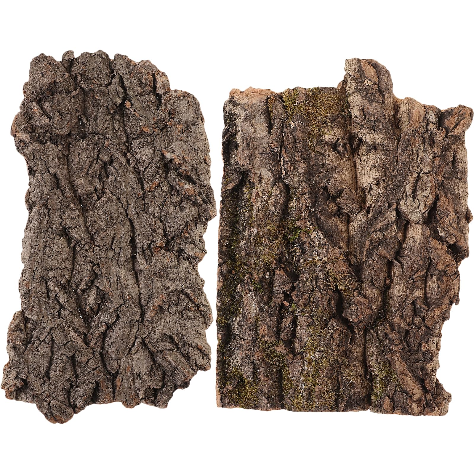 Mipcase Reptile Bark Reptile Hideout Decor Reptile Cork Bark Reptile Climbing Mat for Terrarium Decor Cork Bark for Reptiles Liz
