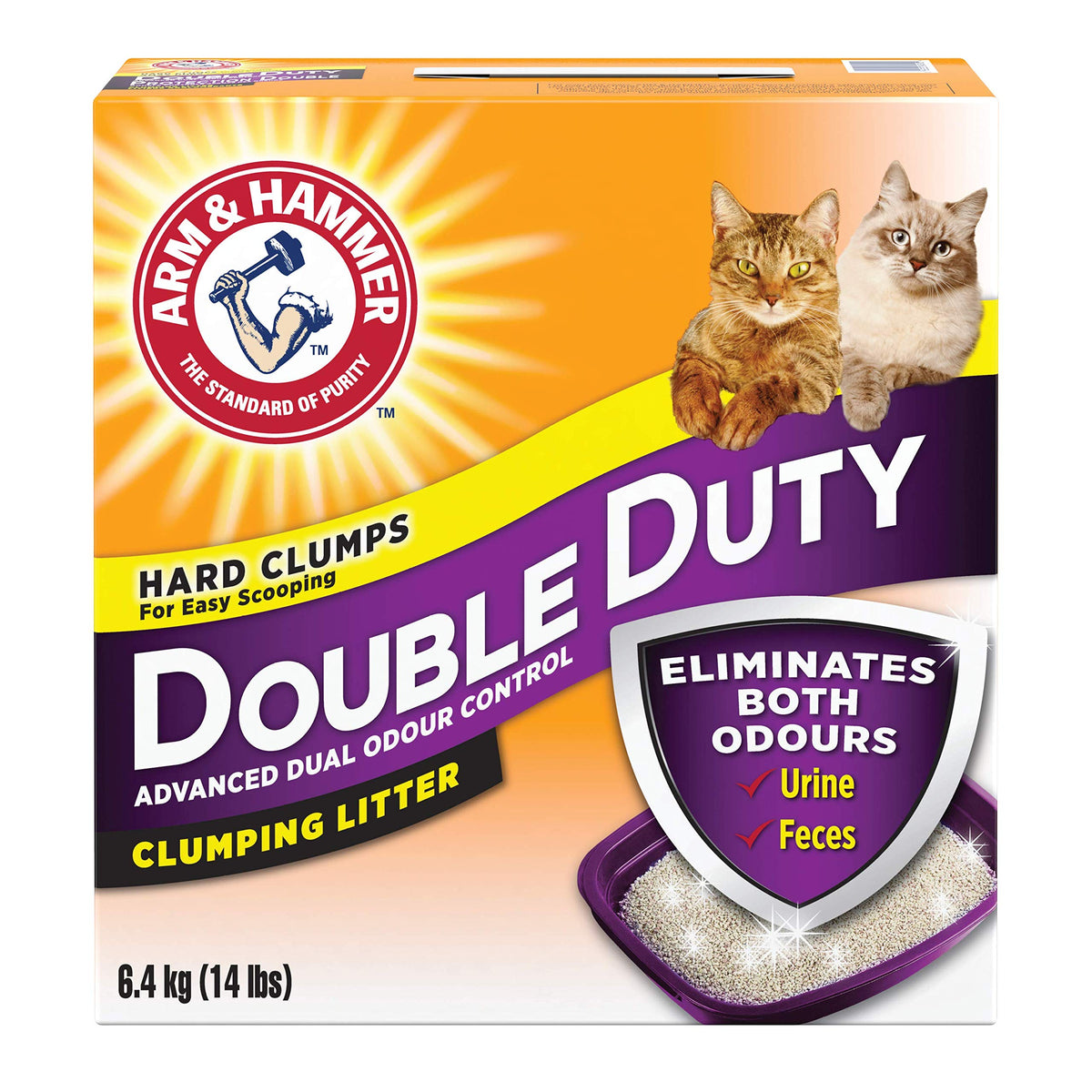 Arm & Hammer 6.4Kg Double Duty Cat Litter