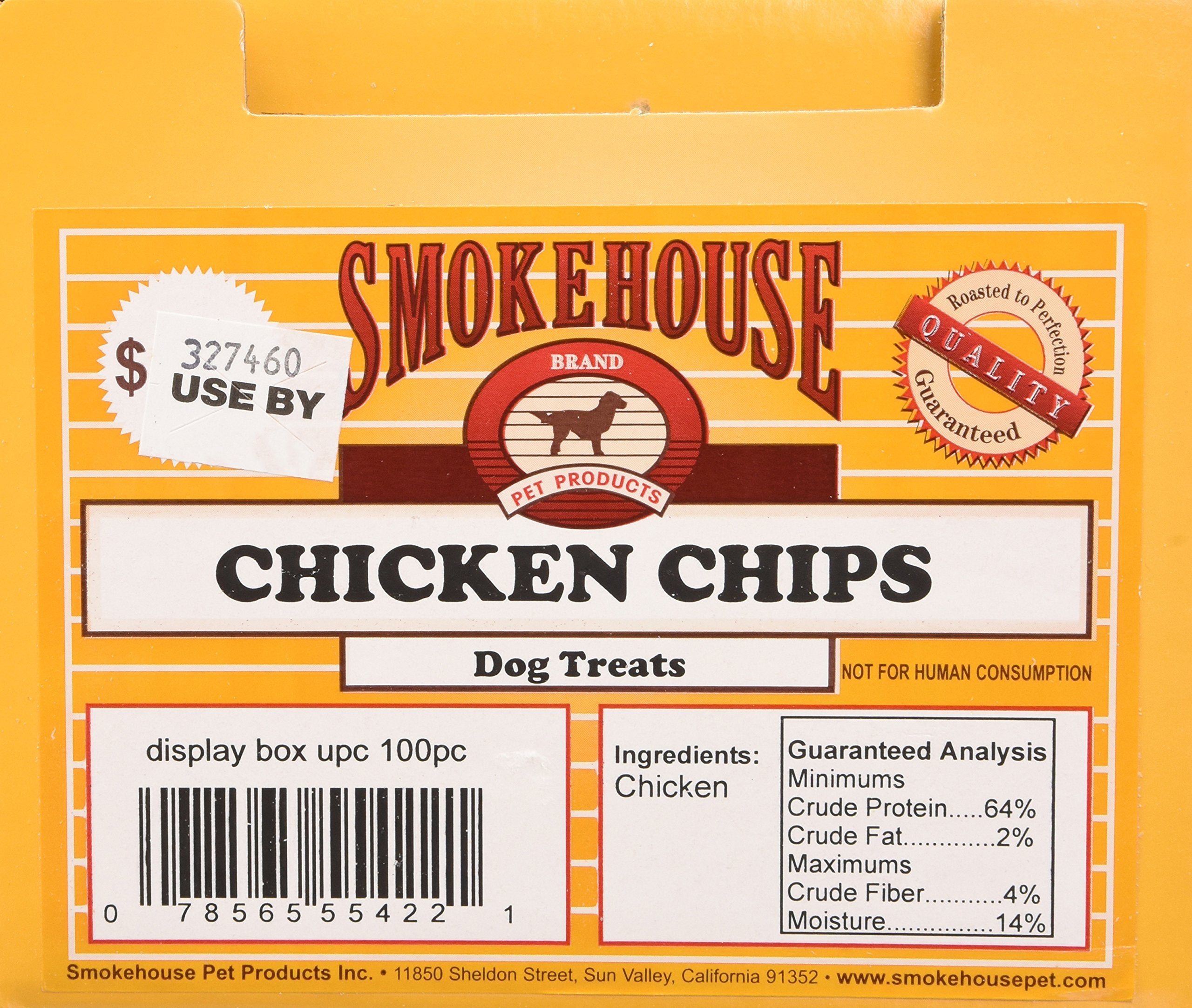 Smokehouse Chicken Chips Natural Dog Treats
