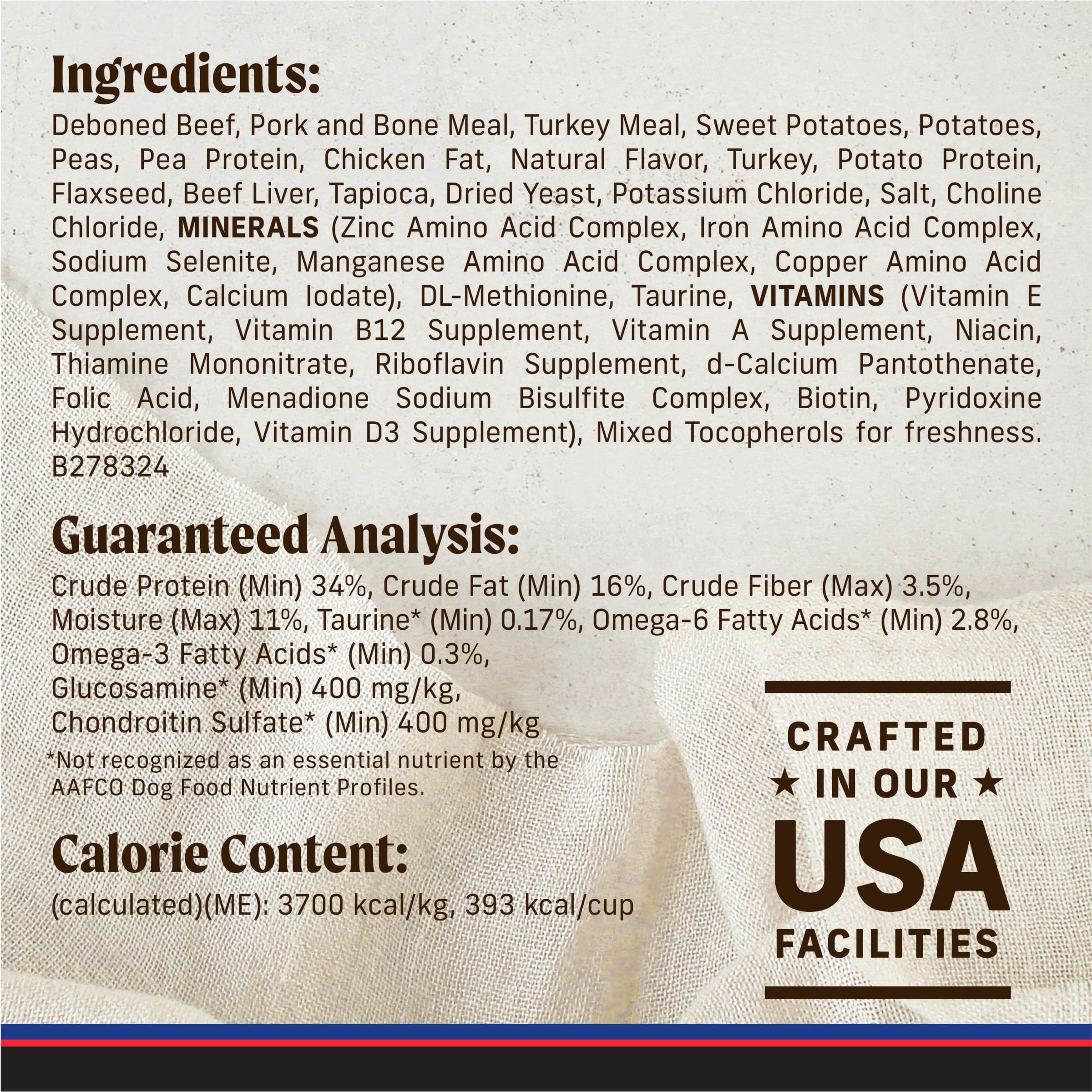 Merrick Backcountry Grain Free Dry Adult Dog Food, Kibble With Freeze Dried Raw Pieces, Heros Banquet Recipe - 20.0 lb. Bag