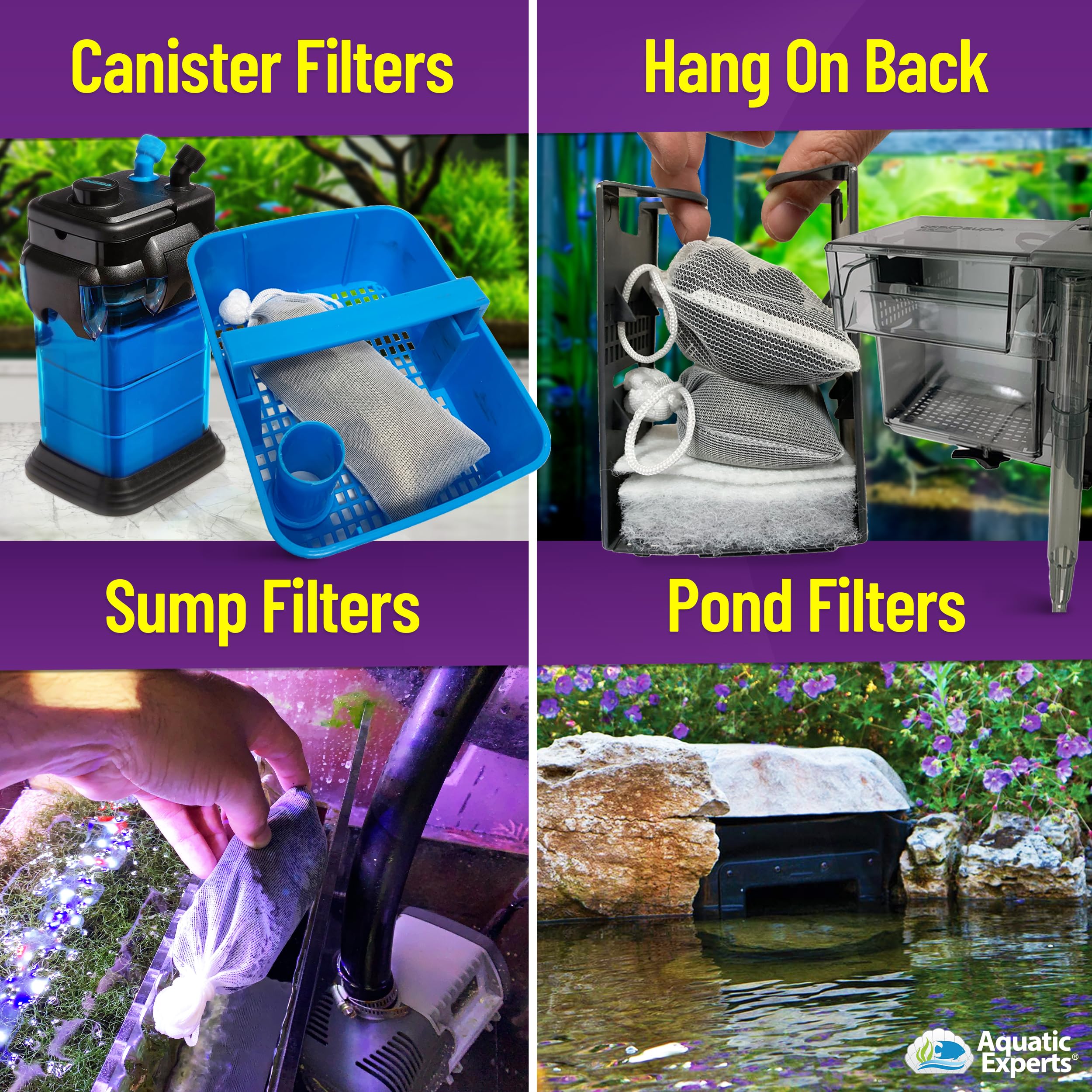 Premium Activated Carbon, Aquarium Carbon For Fish Tank Filter, Aquarium Filter Media, Granulated Charcoal For Fish Tanks, Activ