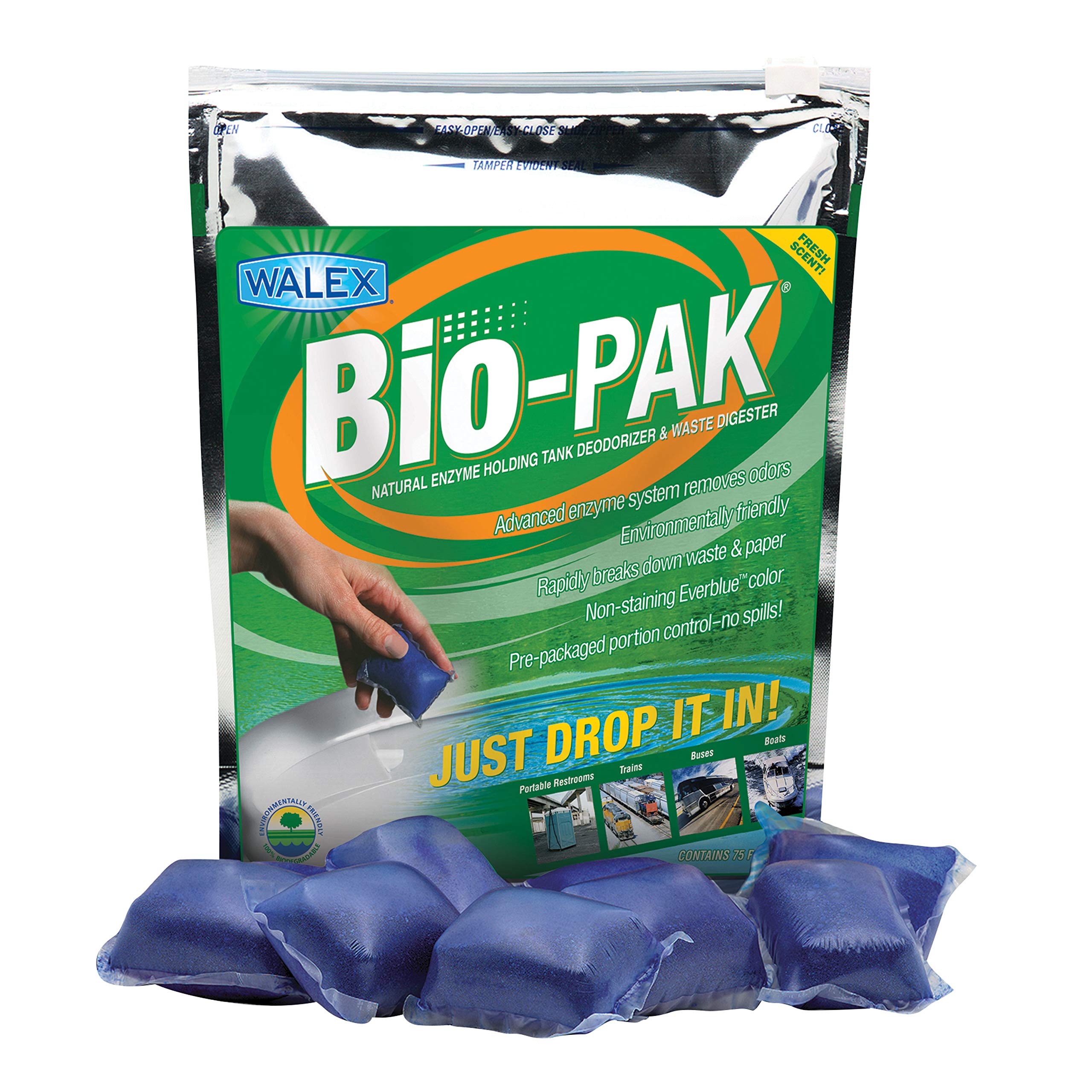 BIO-PAK BLUE 50 PACK - MINT FRESH