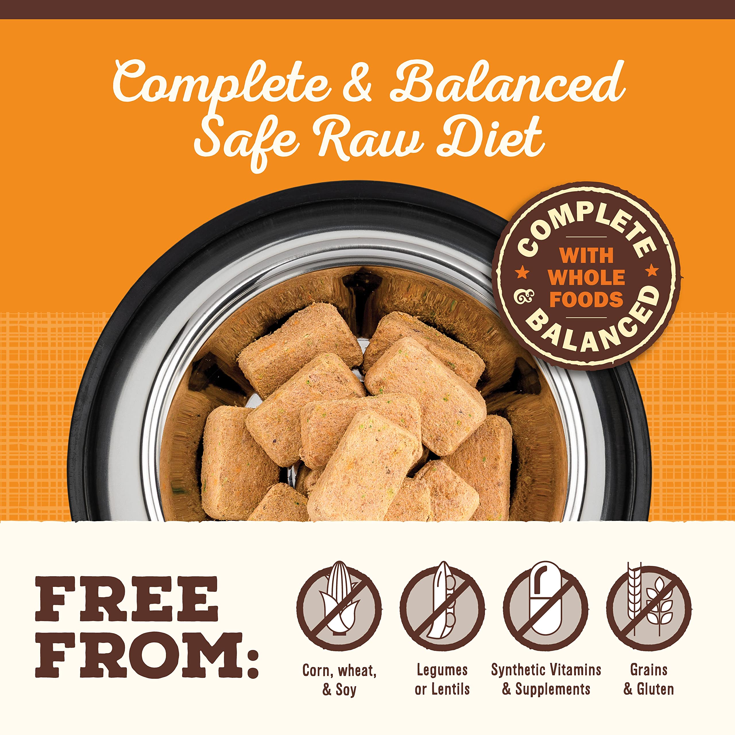 Primal Freeze Dried Raw Dog Food Nuggets, Beef, Complete & Balanced Meal, Also Use as Topper or Treat, Premium, Healthy, Grain F