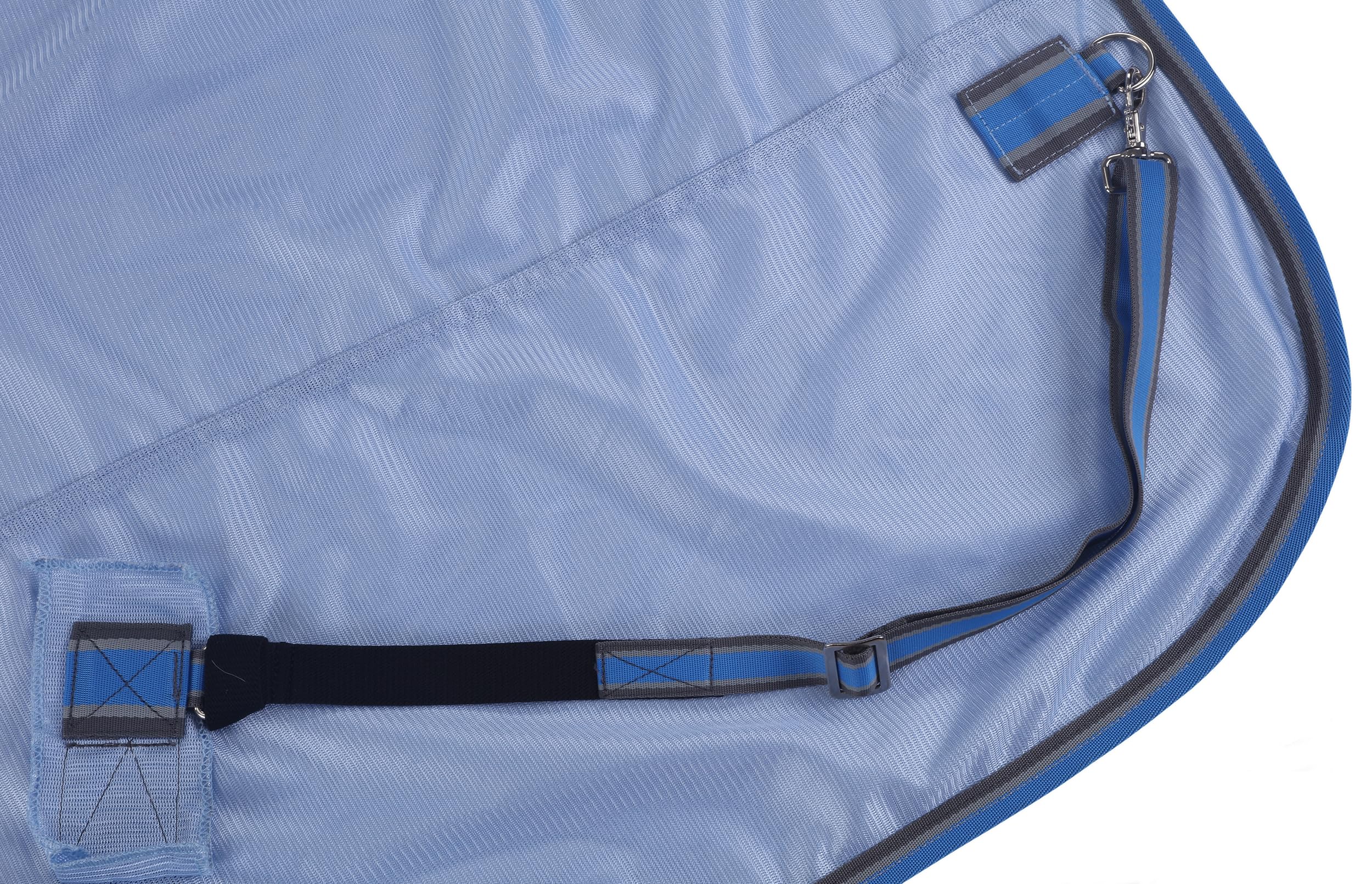Leaforest Horse Mesh Fly Sheet Standard Neck Summer Rug Blue 81