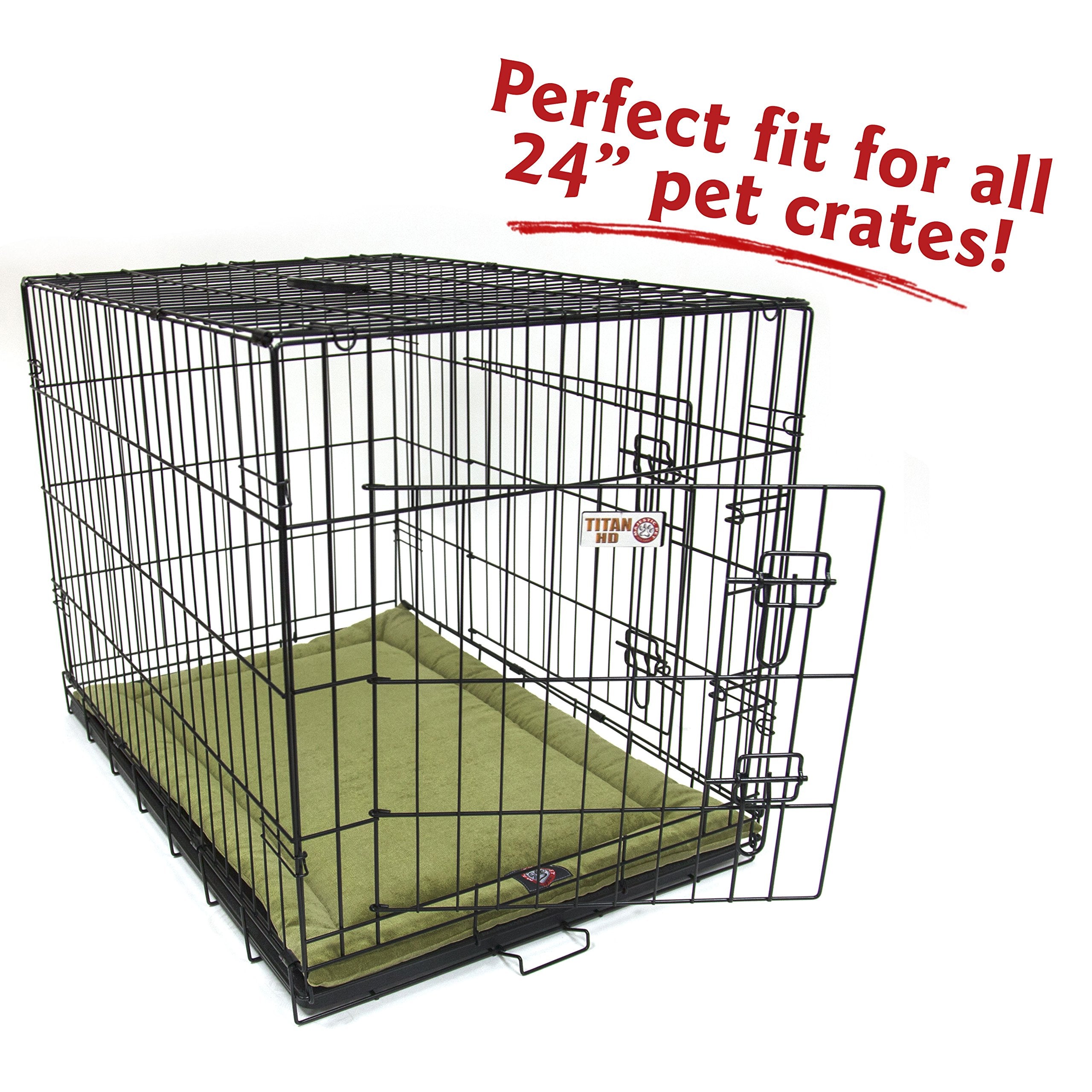 24' Villa Fern Crate Dog Bed Mat By Majestic Pet Products