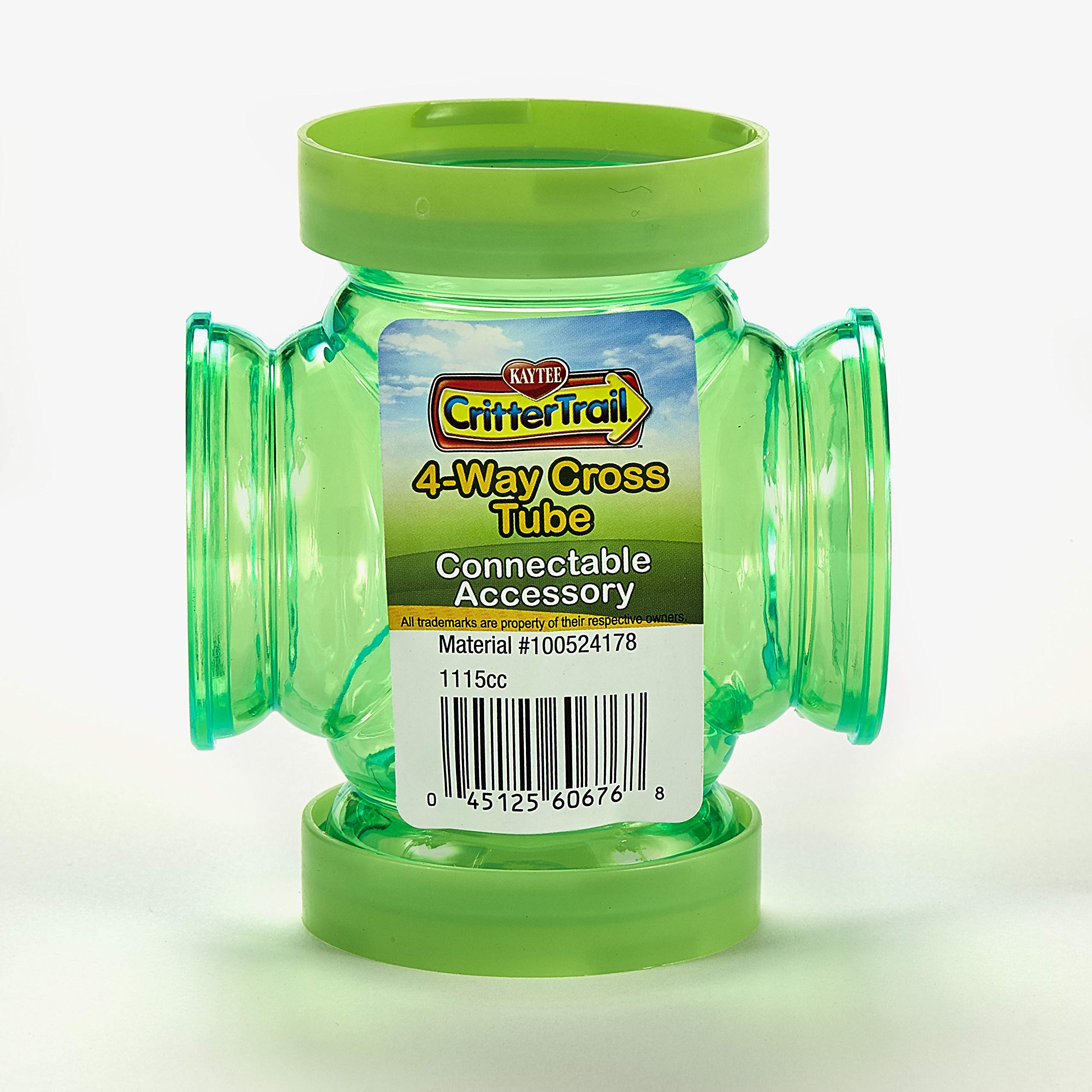 Kaytee Crittertrail Fun-Nel 4-Way Cross Small Animal Habitat Tubes