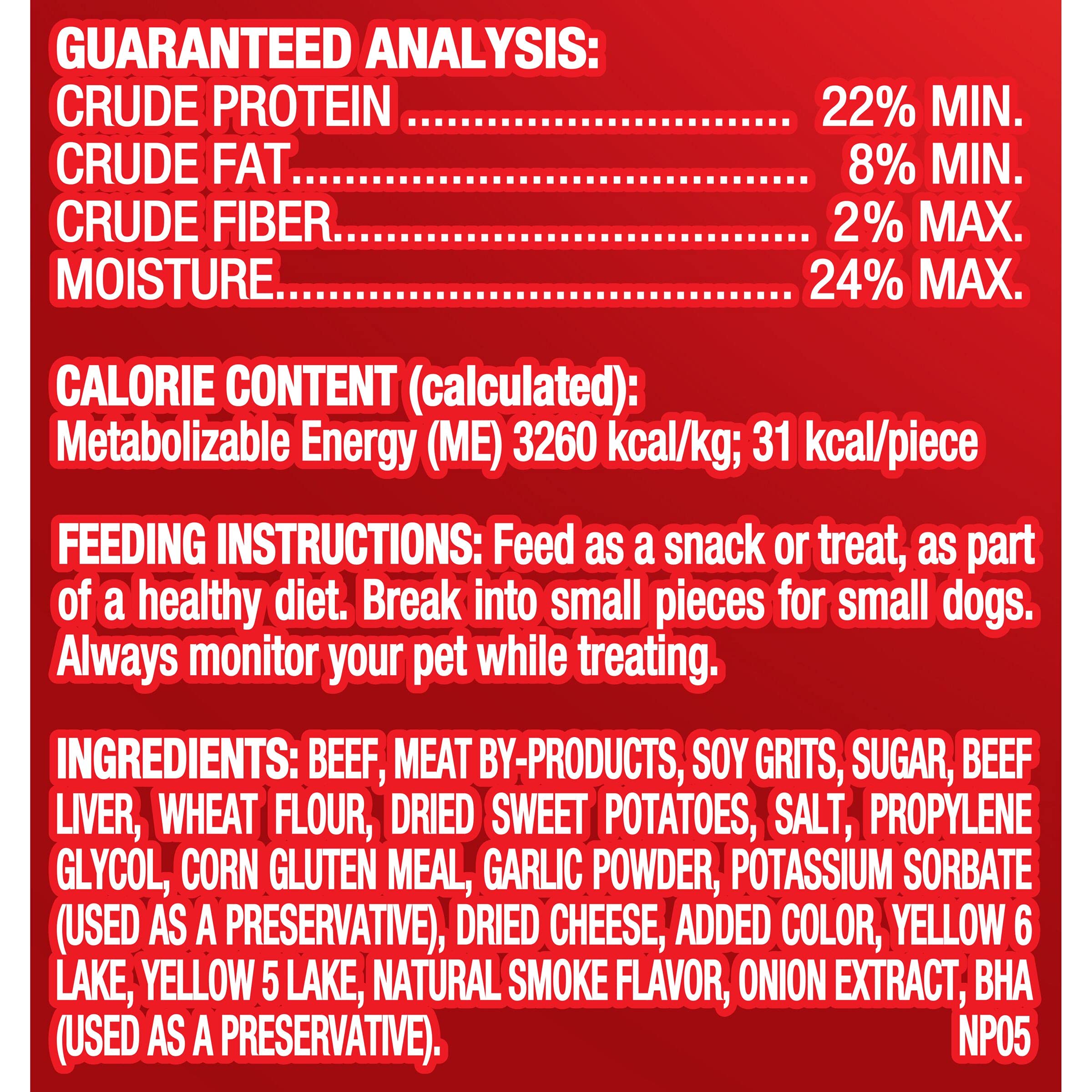 Pup-Peroni Mix Stix Braised Beef Flavor With Sweet Potato, Dog Treats, 5.6 Ounce (Pack Of 8)