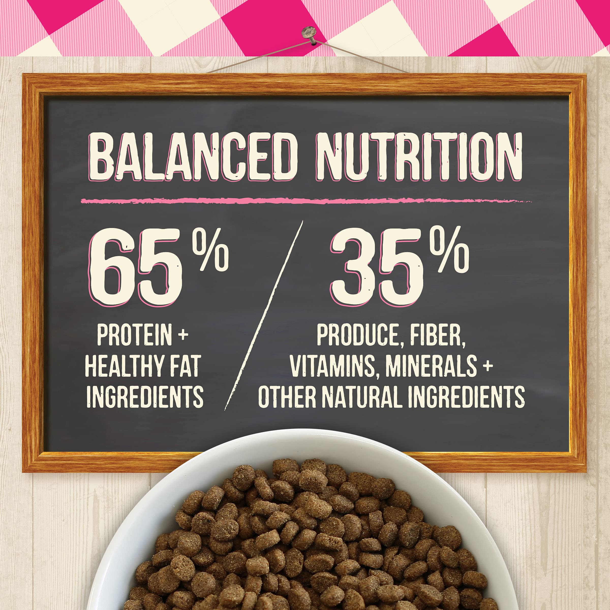 Merrick Purrfect Bistro Grain Free, Healthy, And Natural Dry Cat Food, Complete Care Sensitive Stomach Recipe - 12 lb. Bag