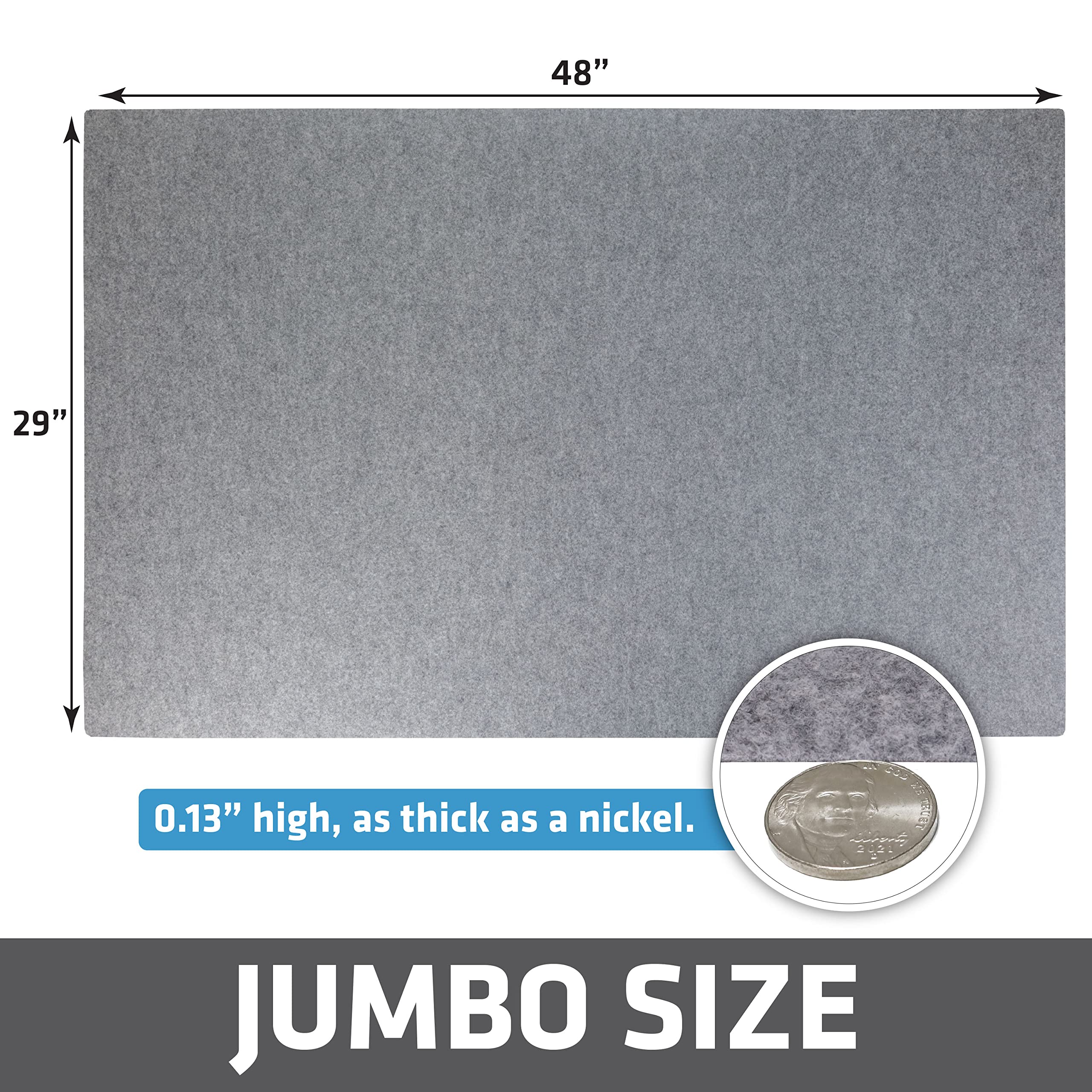 Drymate Waterproof Dog Crate Mat Liner, Non-Slip, Washable Puppy Pee Pad, 29x48, USA Made, Protects Floors, Ideal for Kennel Training