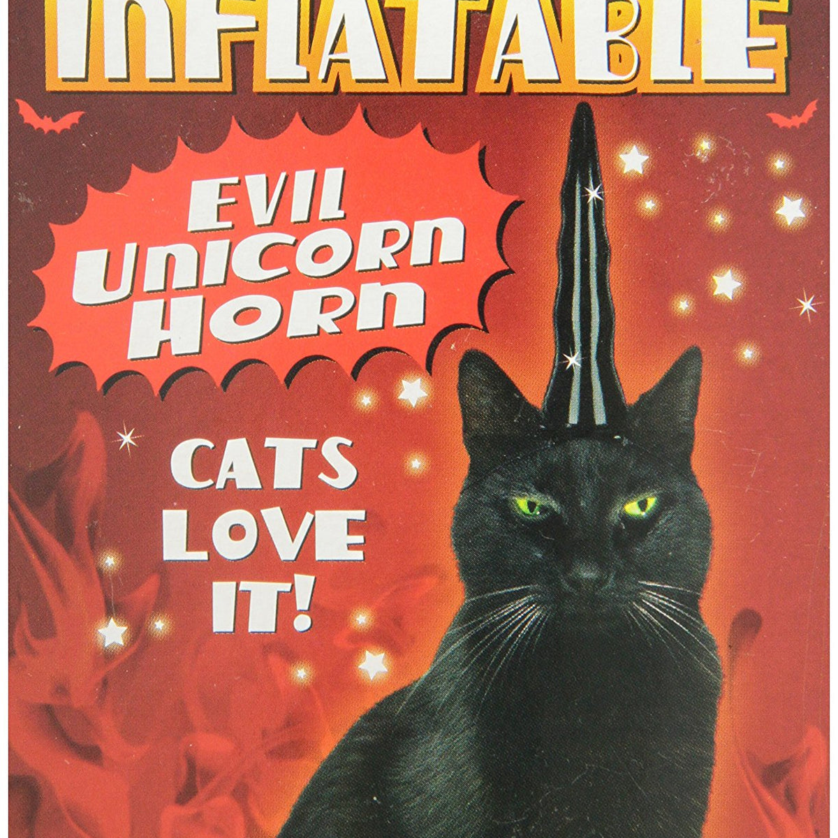 Accoutrements Inflatable Evil Unicorn Horn For Cats – Petocart