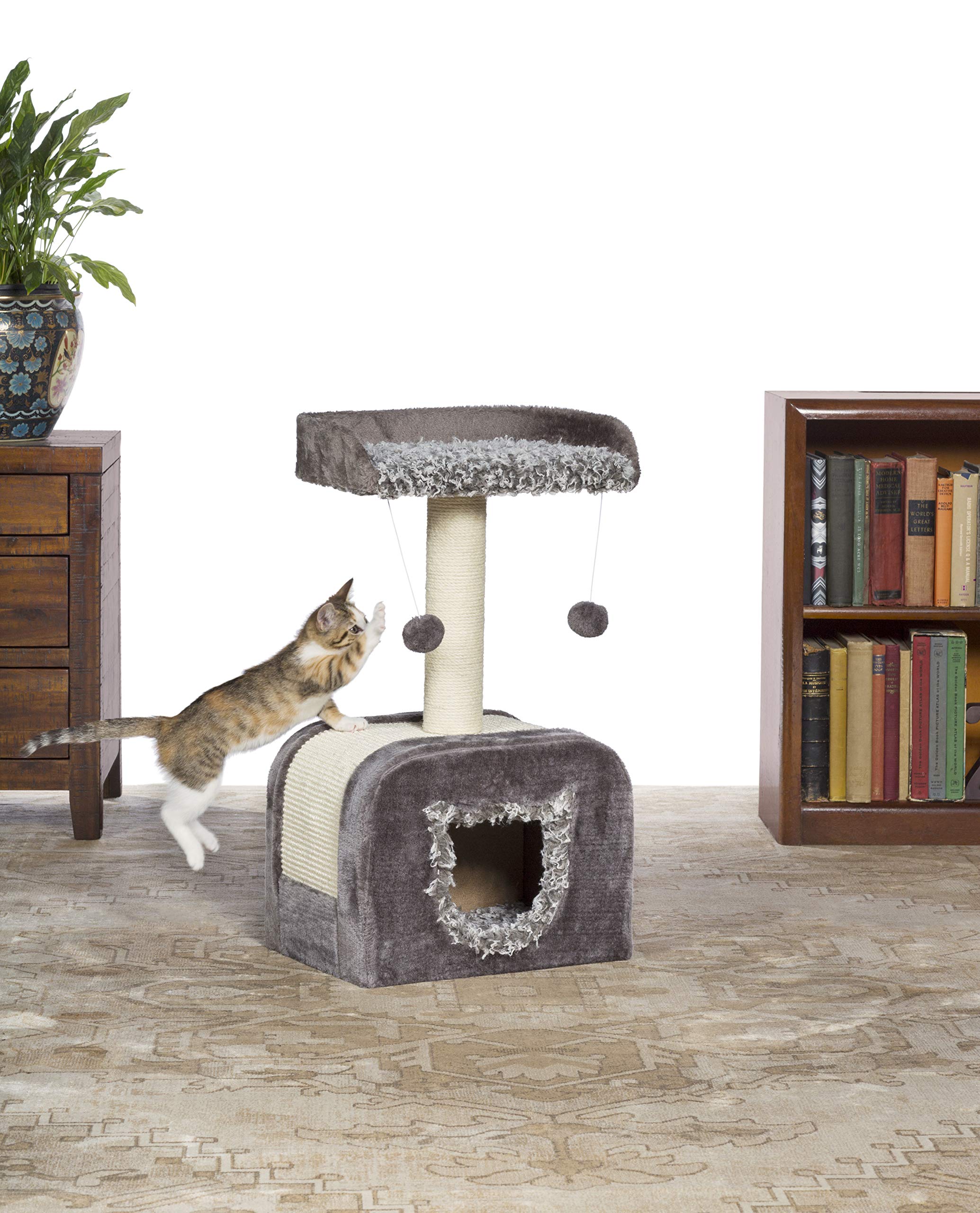 Prevue Pet Products Kitty Power Paws Shag Hideaway 7304