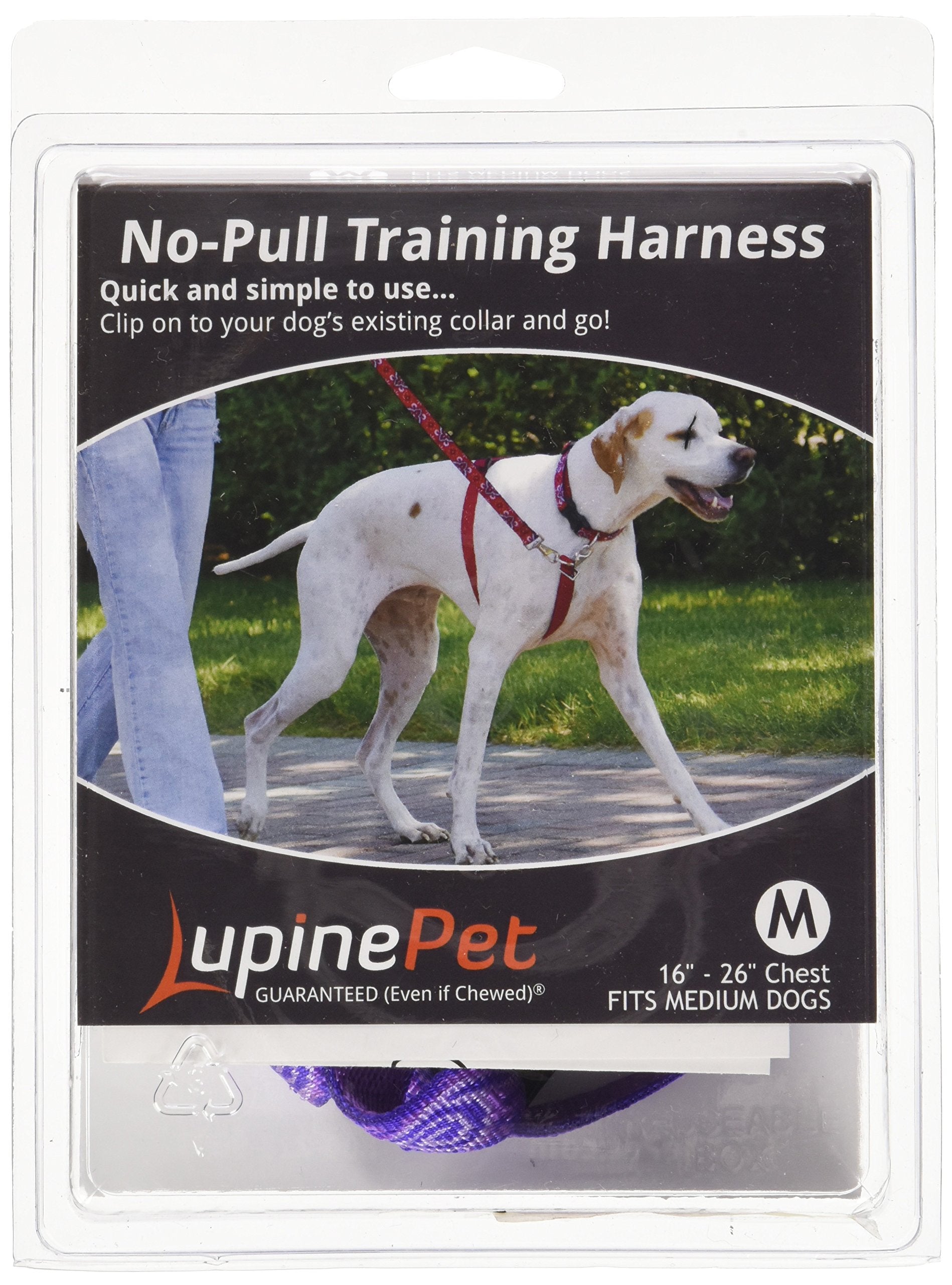 Lupinepet Originals 3/4'' Jelly Roll 16-26'' No Pull Harness For Small-Medium Dogs
