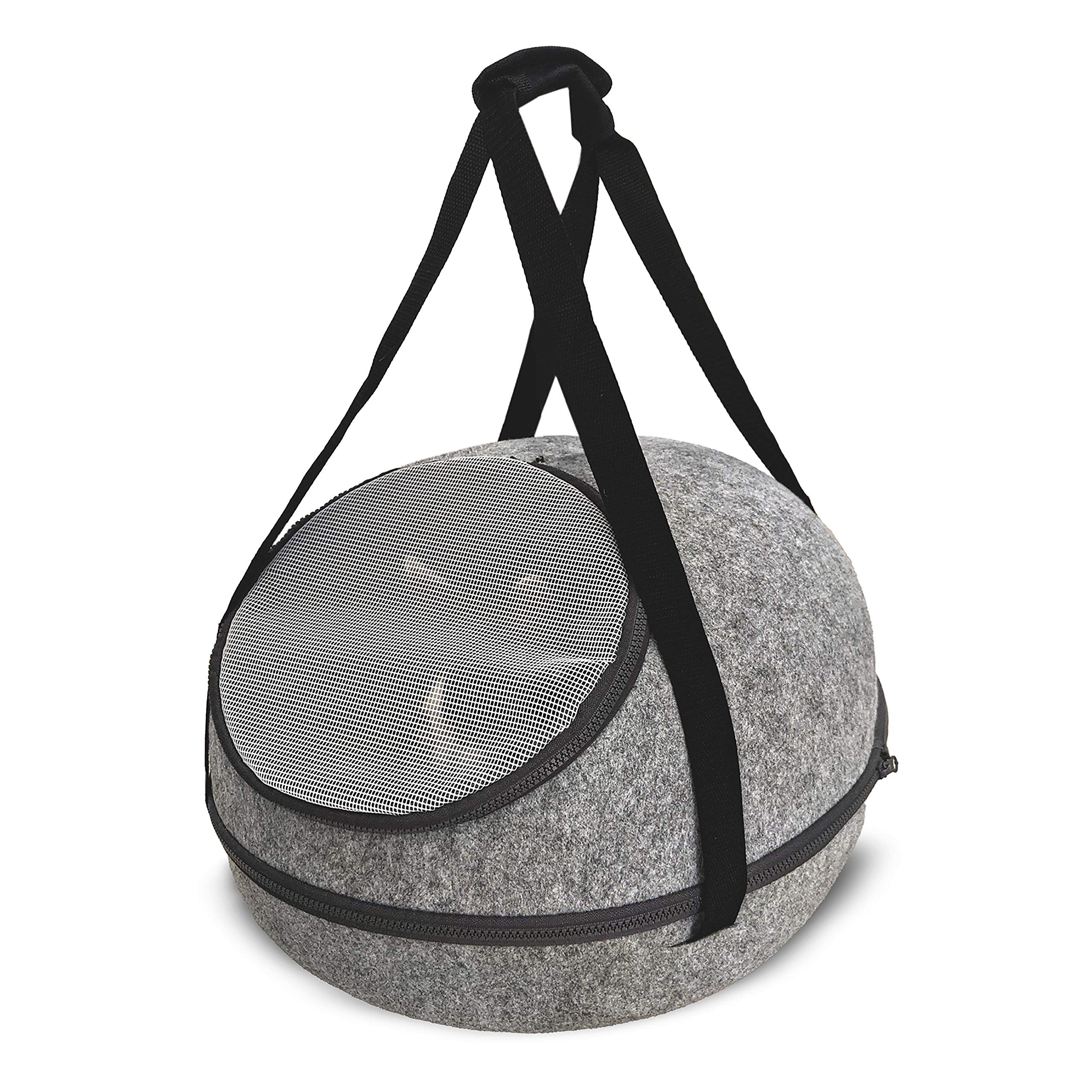 Spot Doc & Phoebe’S 3-In-1 Sleep & Go Cat Carrier | Portable Pet Travel Bag For Cats And Small Dogs | Converts To Carrier, Cozy Cave And Comfy Bed | Adjustable Shoulder Strap Perfect For Vet Visits