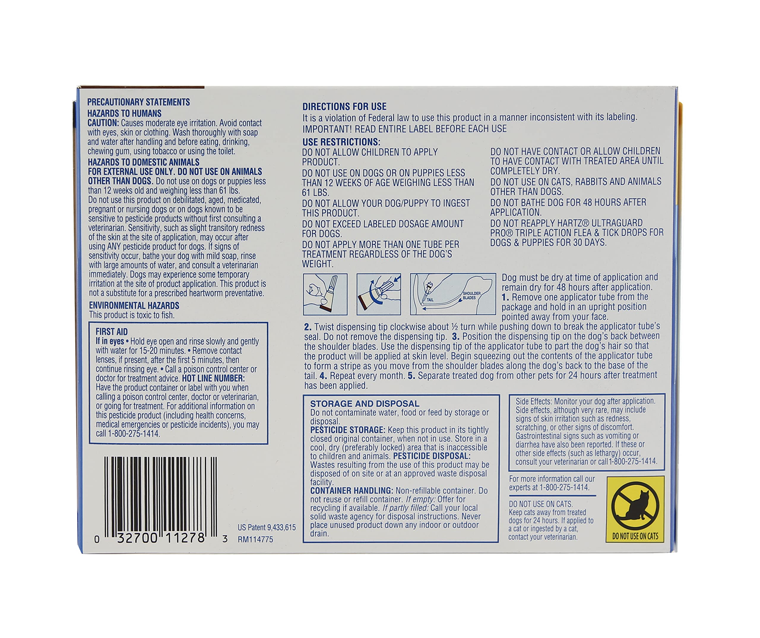 Hartz Ultraguard Pro Topical Flea & Tick Prevention For Dogs And Puppies, 61-150 Lbs 6 Monthly Treatments