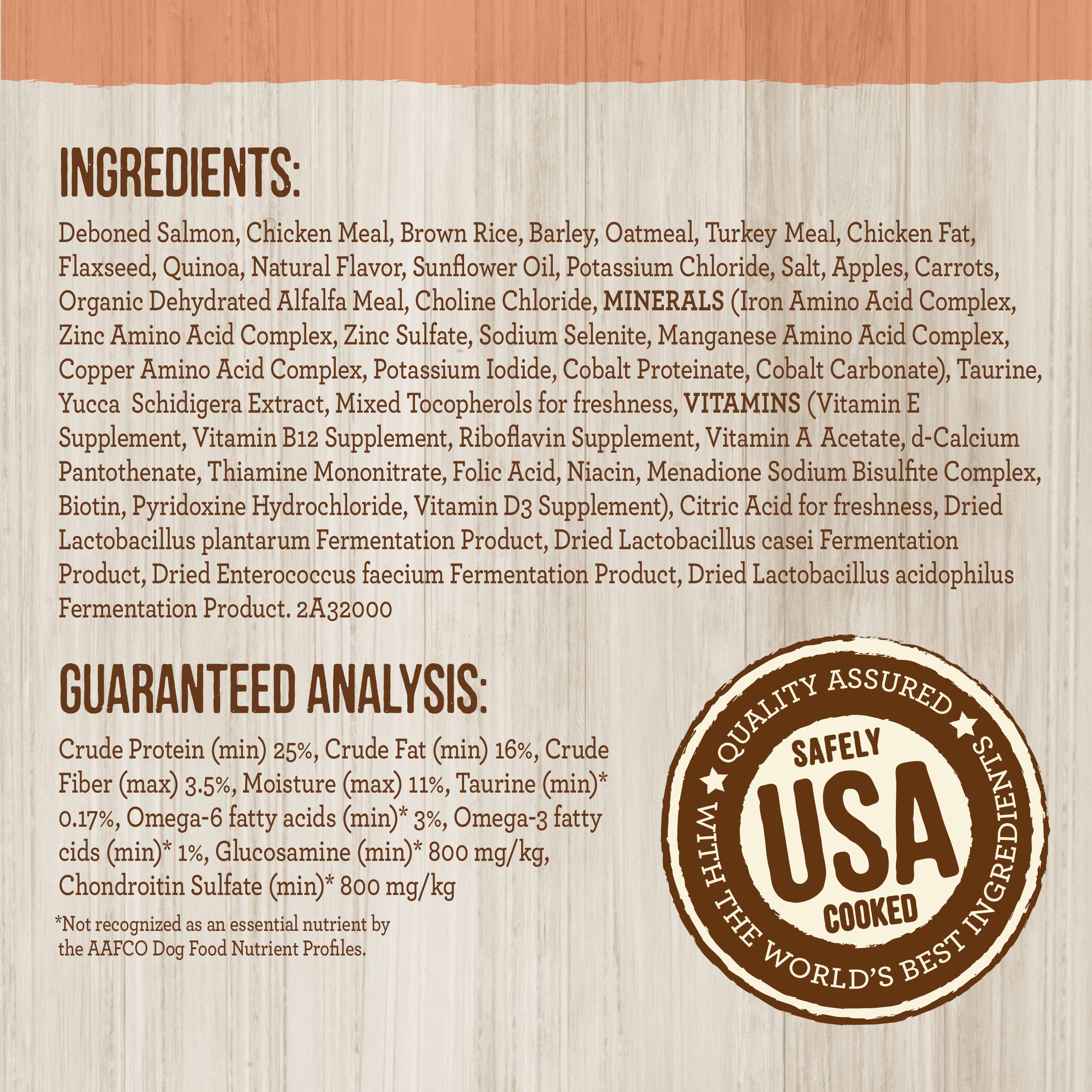 Merrick Healthy Grains Premium Adult Dry Dog Food, Wholesome And Natural Kibble With Salmon And Brown Rice - 4.0 lb. Bag