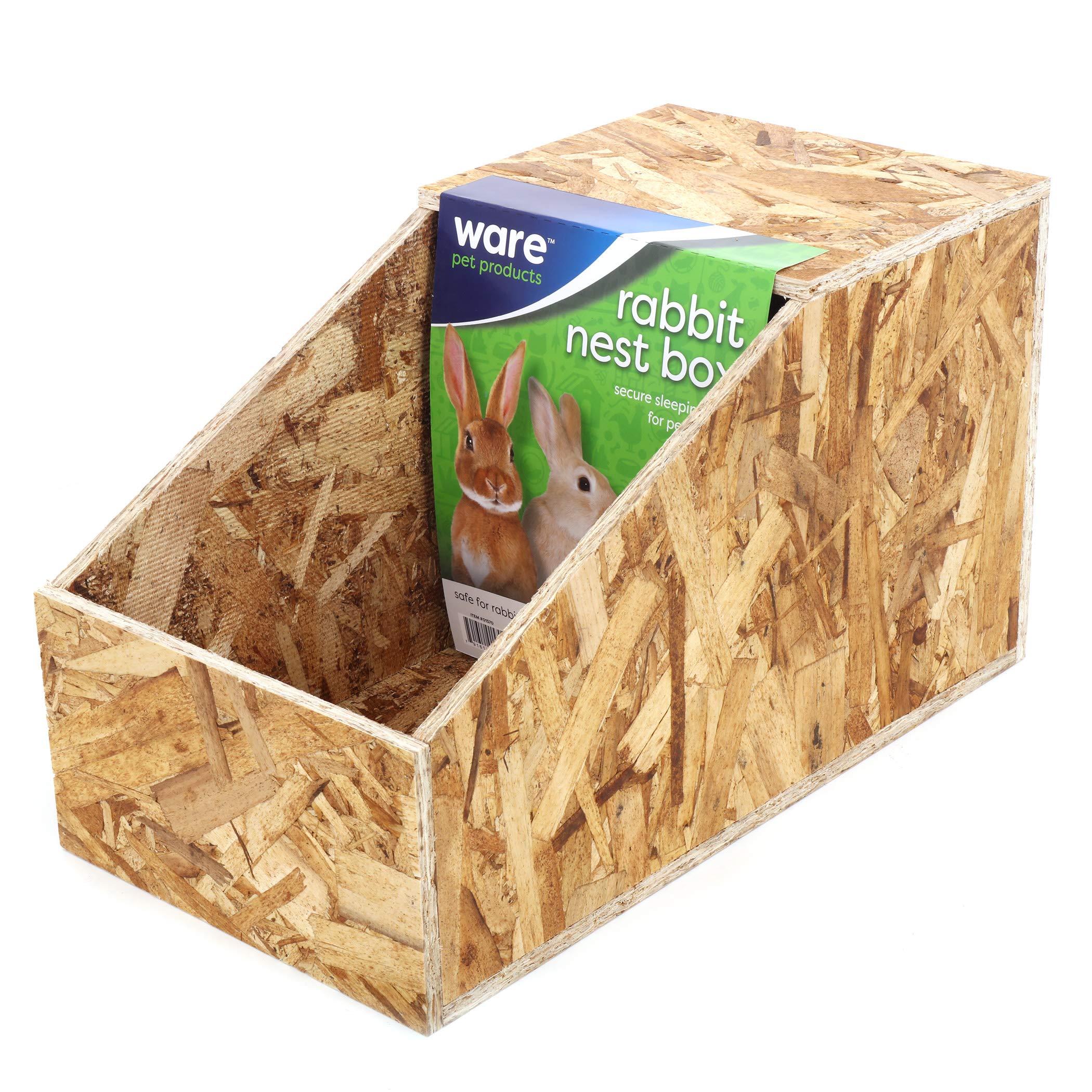 Ware Manufacturing Wood Nesting Box For Rabbits
