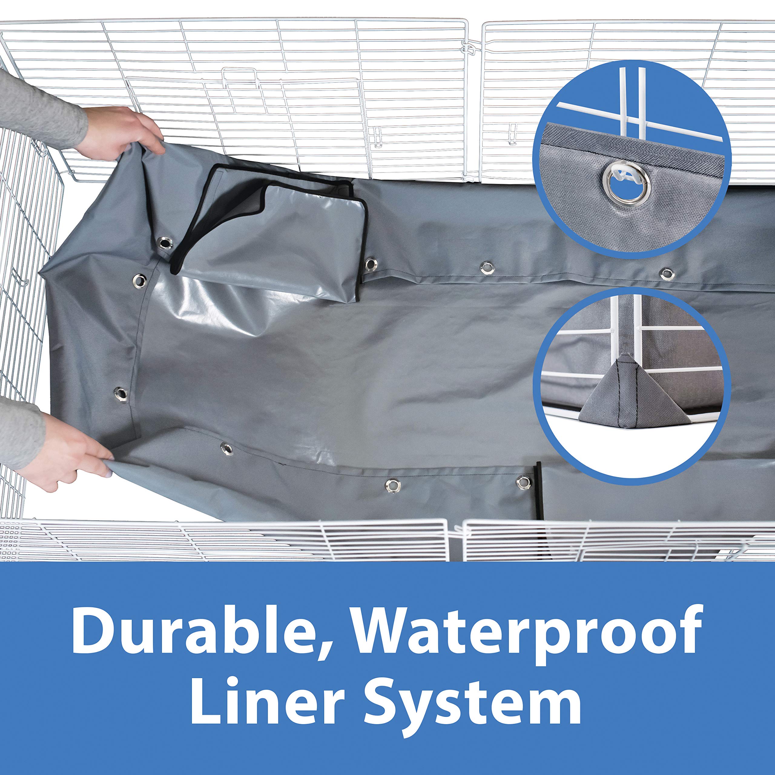 Kaytee Open Living Pet Guinea Pig Or Rabbit Habitat, 60' X 30'