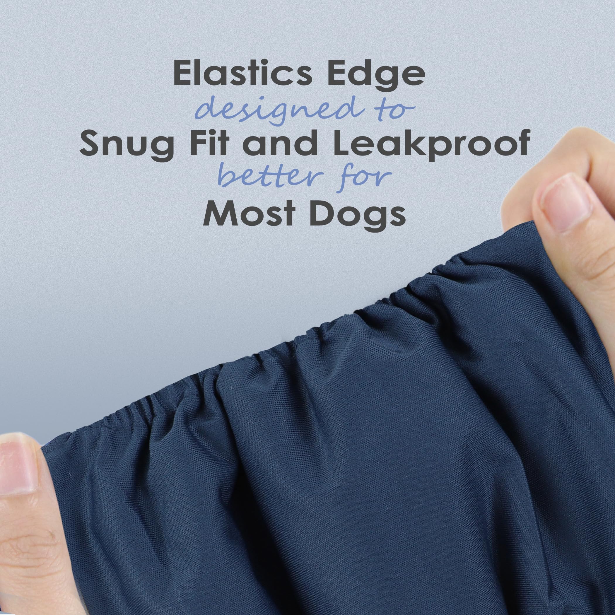 Wegreeco Washable Male Dog Belly Band (Stylish Pattern)- Pack Of 3 - Washable Male Dog Belly Wrap, Dog Diapers Male (Blue, Green, Black, Large)