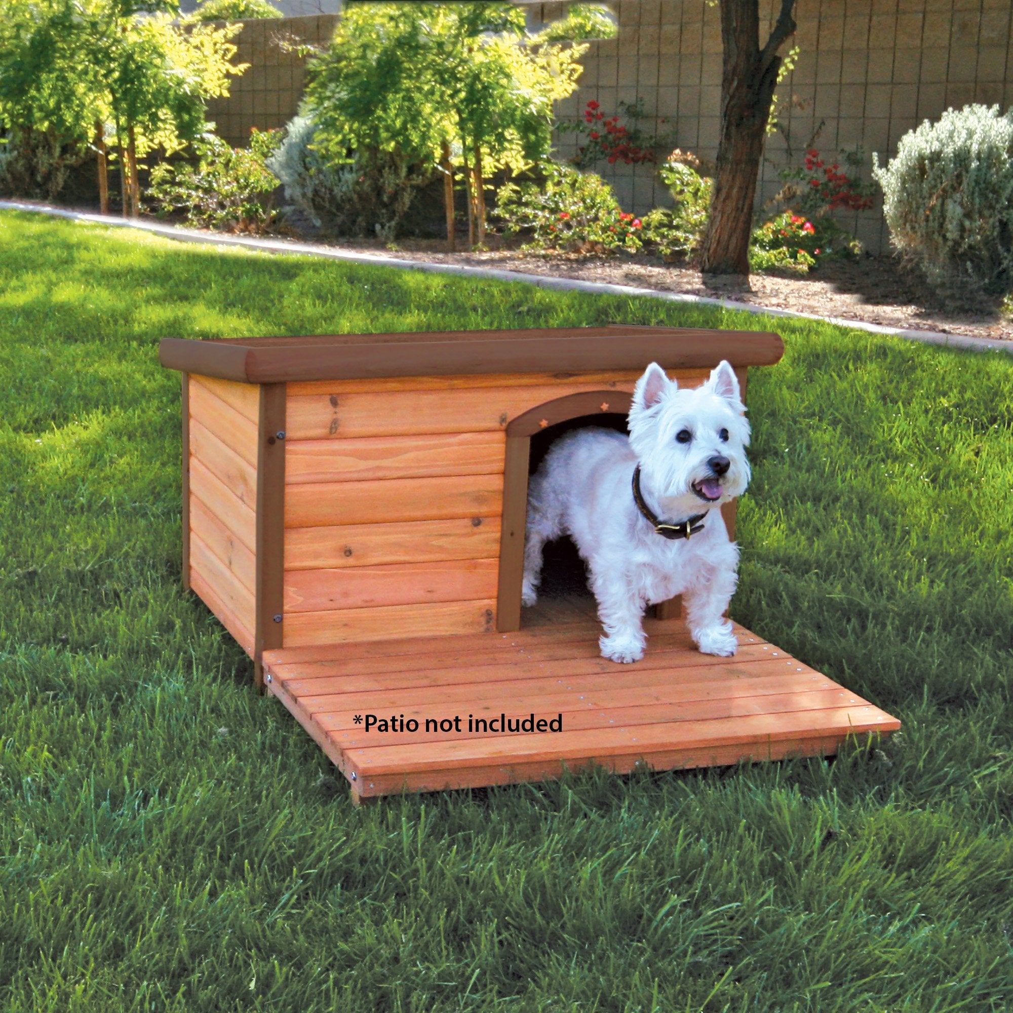 Ware Manufacturing Premium Plus Fir Wood Dog House - Small