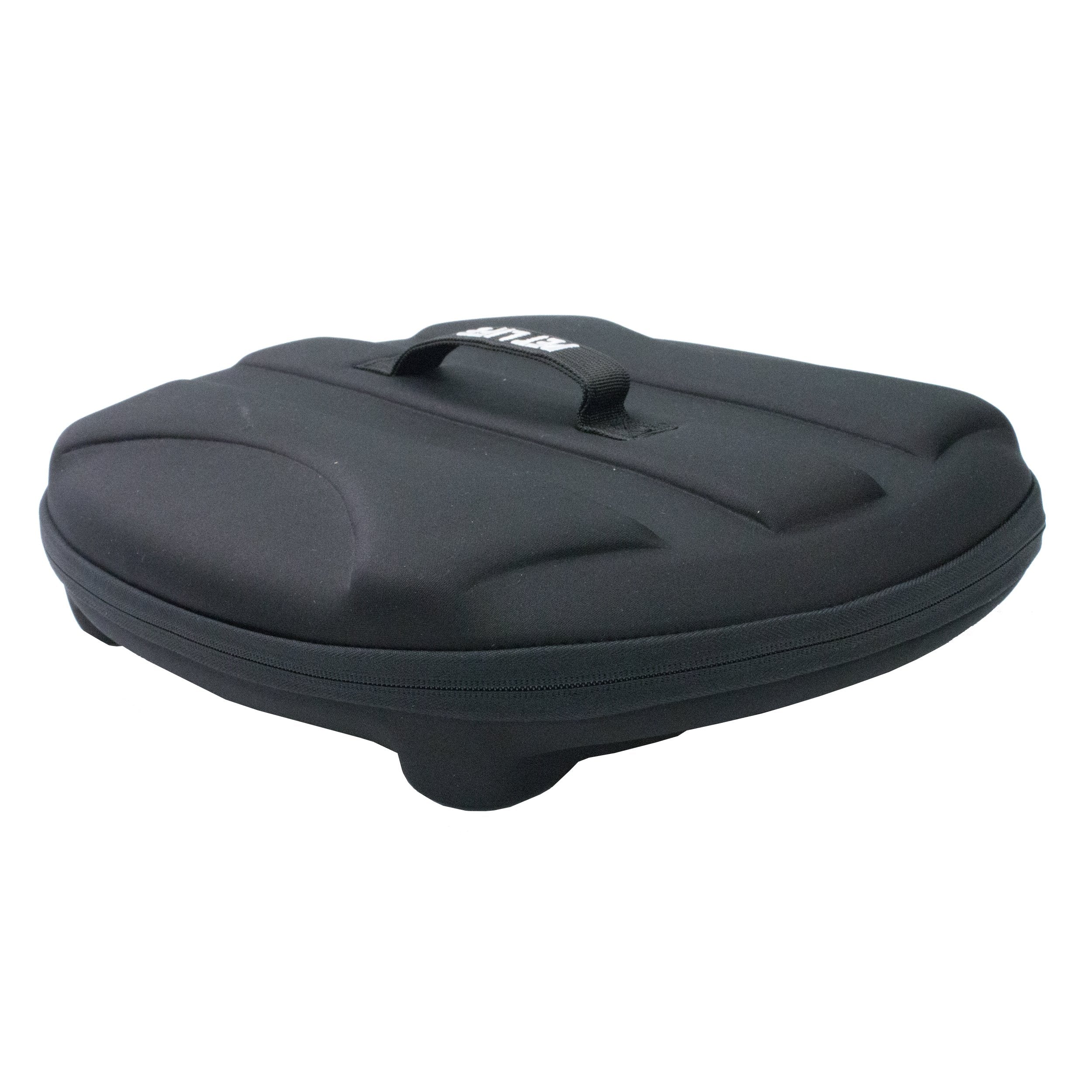 Pet Life Circular Shelled Travel Pet Carrier - Collapsible And Folding Airline Dog Carrier With Lightweight Military-Grade Durability With Included Shoulder Straps