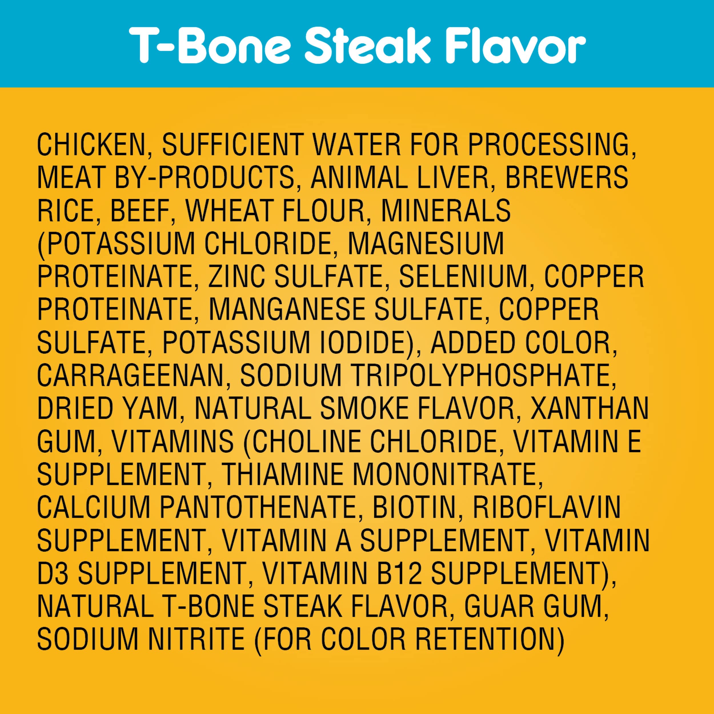 PEDIGREE Chopped Ground Dinner T-bone Steak Flavor Wet Dog Food 13.2 Ounces (Pack of 12)