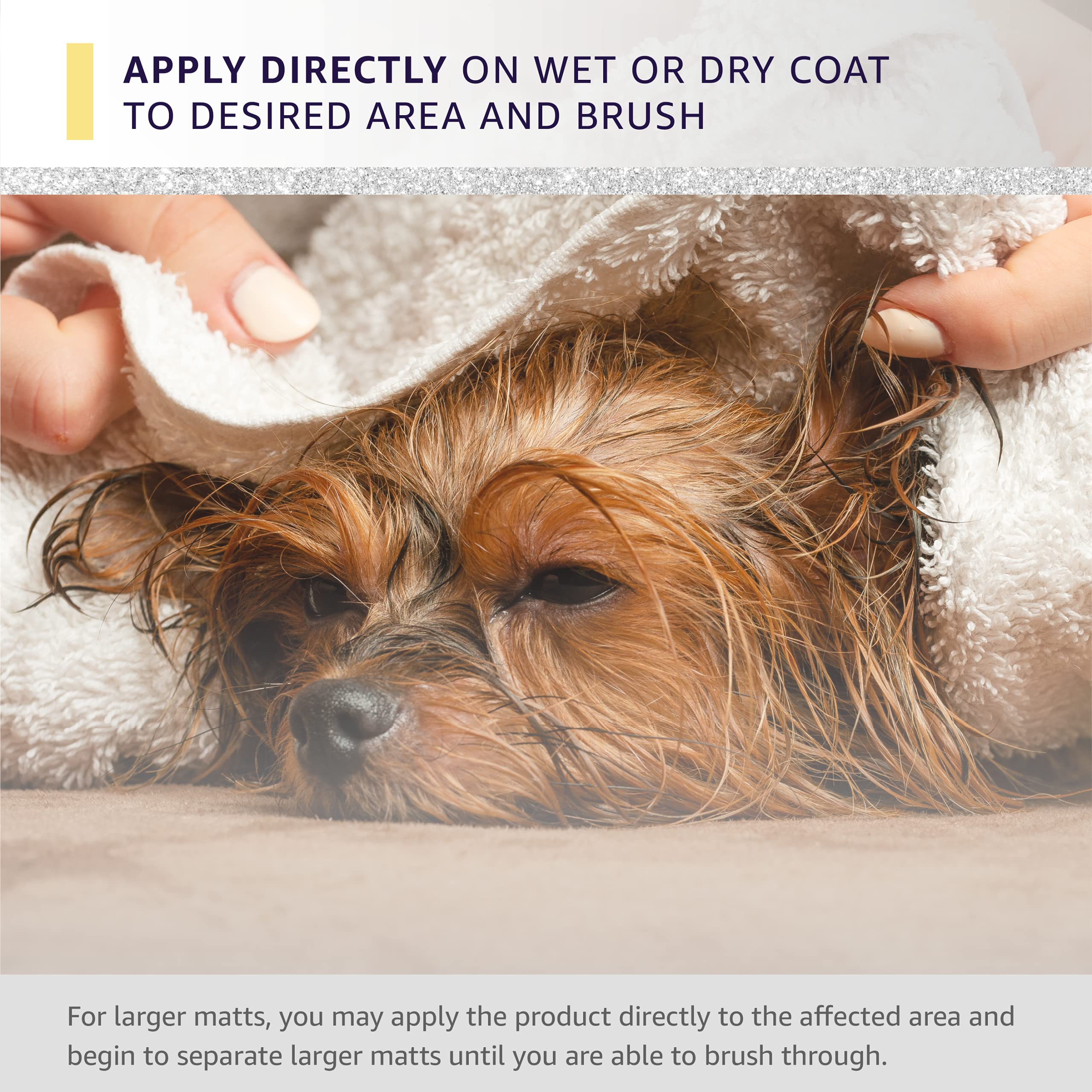 Hydra Professional Ultra Dematting And Finishing Spray For Dogs And Cats, Suitable For Pets With Long Hair