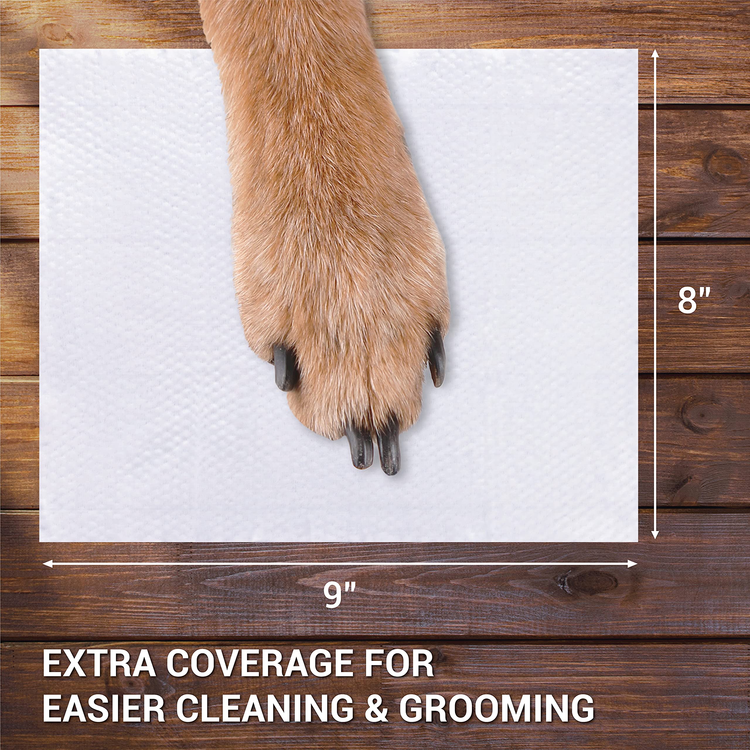 Inspire Naturals Pet Wipes 100% Natural Plant Based With Organic Antioxidants, Dog Wipes Cleaning Deodorizing Cat Wipes | Dog Bath Dog Ear Wipes | Dog Wipes For Paws And Butt (200Ct - 4 Pack)