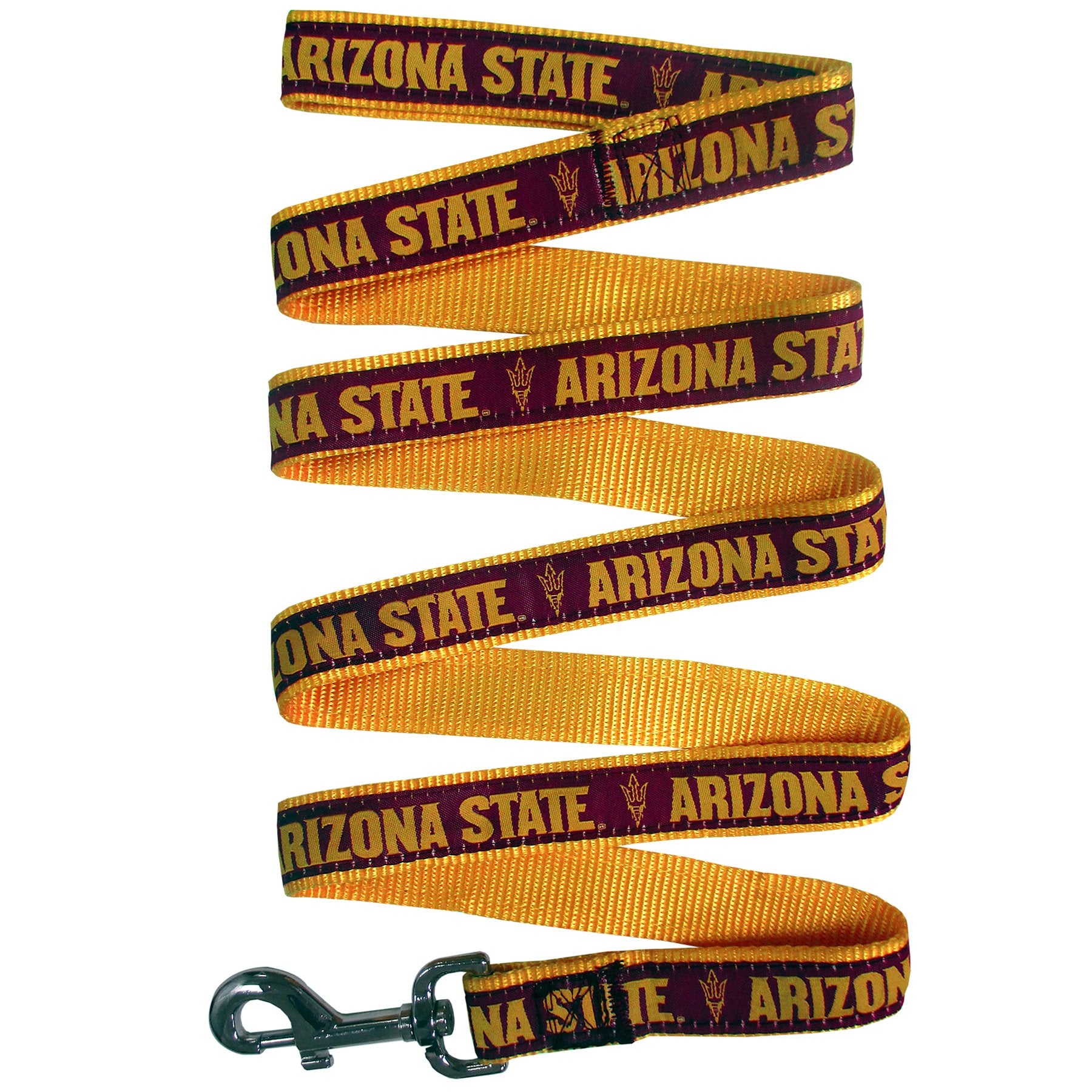 Ncaa Pet Leash, Large, Arizona State Sun Devils, Dog Leash, Shiny & Colorful Leash For Dogs & Cats Licensed By The Ncaa