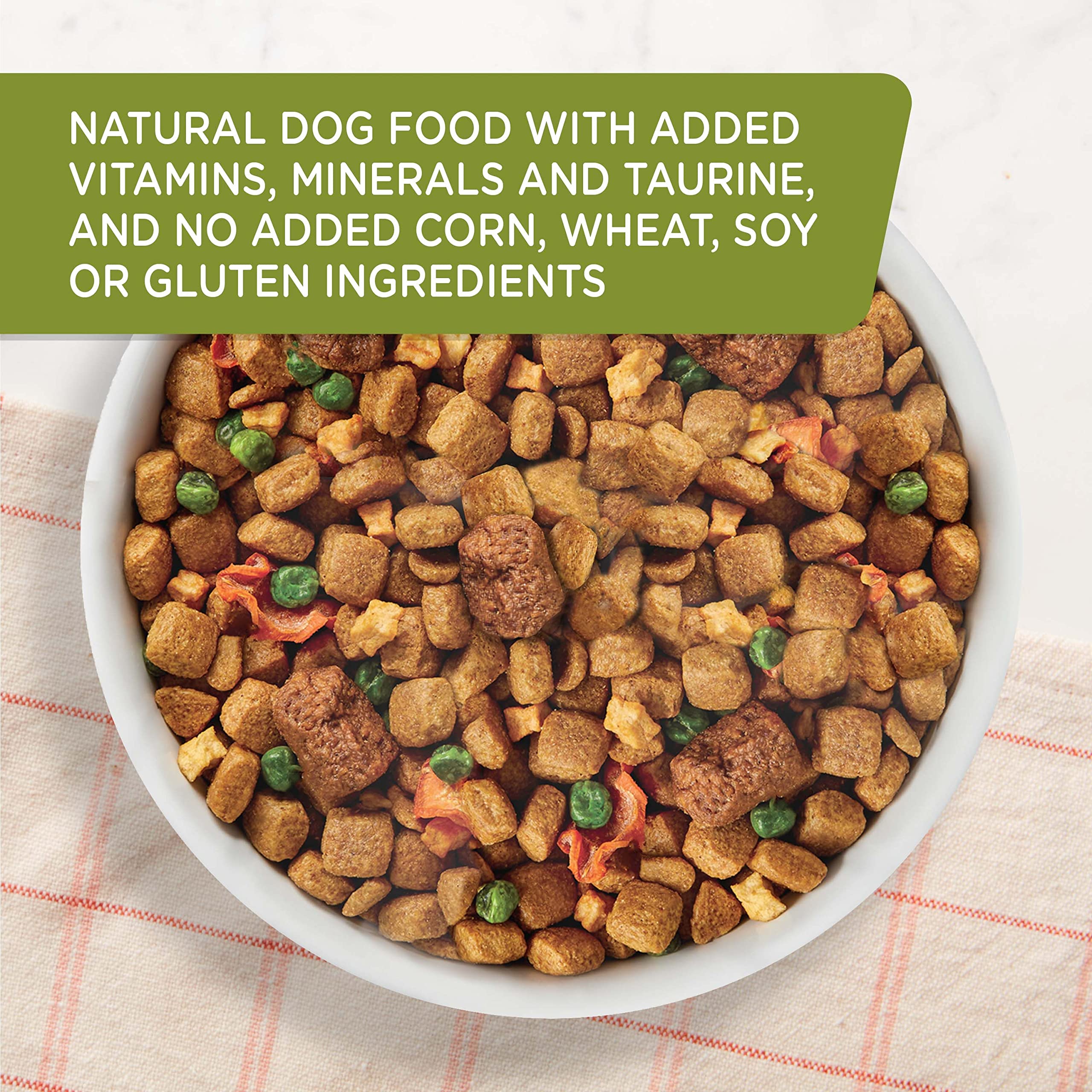 Rachael Ray Nutrish Dish Premium Natural Dry Dog Food, Chicken & Brown Rice Recipe with Veggies & Fruit, 3.75 Pounds