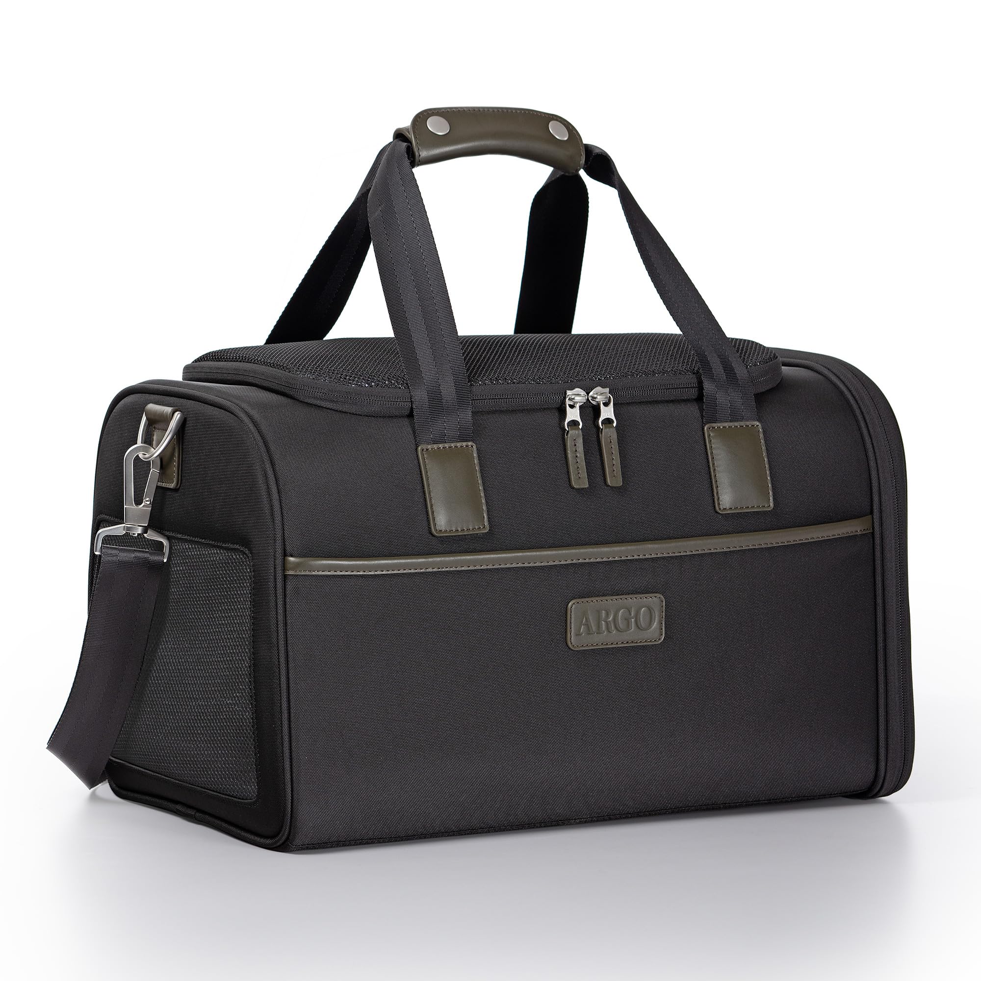 Travelers Choice Argo Pawsport to Adventure Pet Carrier, Black