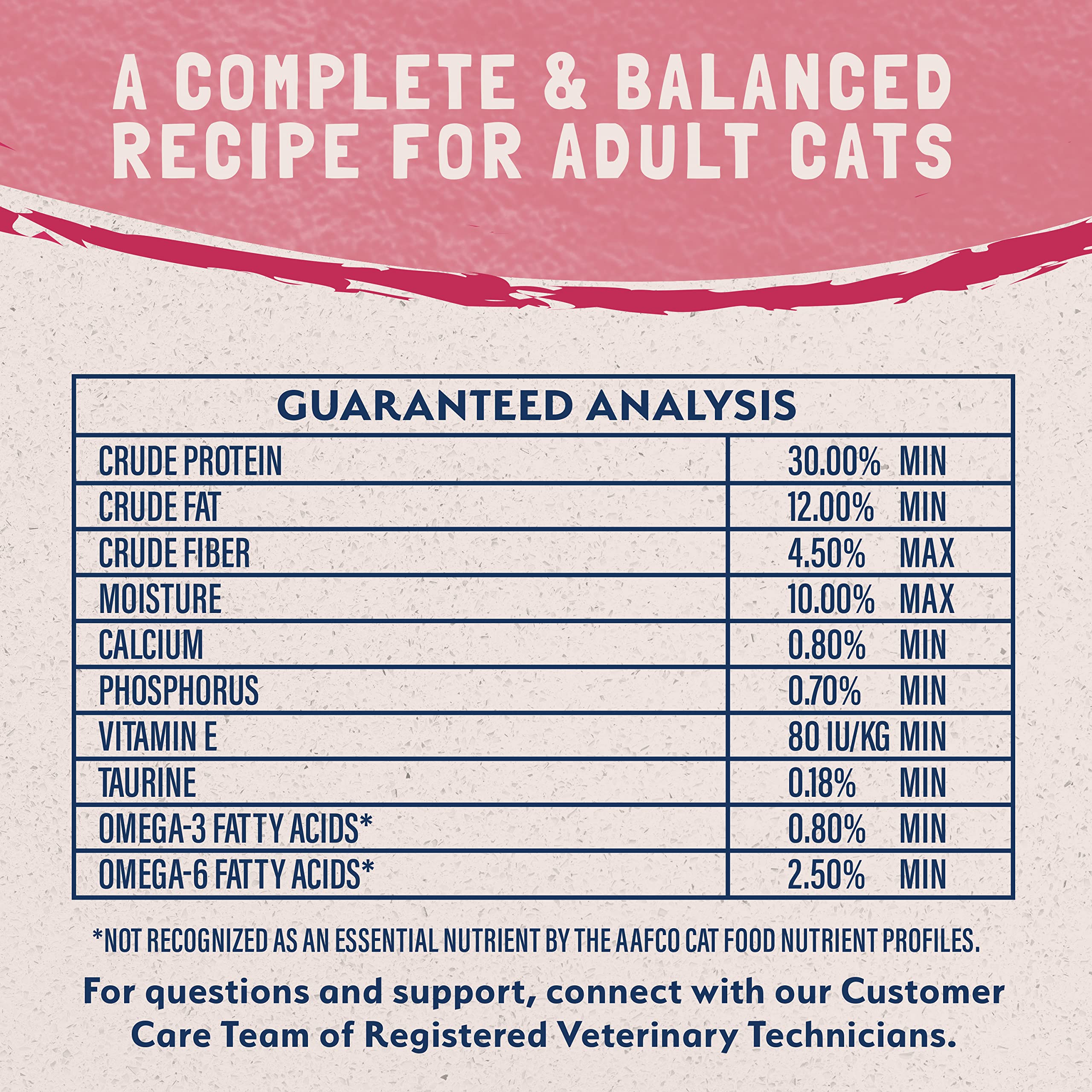 Natural Balance Grain Free Dry Cat Food, Salmon & Green Pea, 4 lb