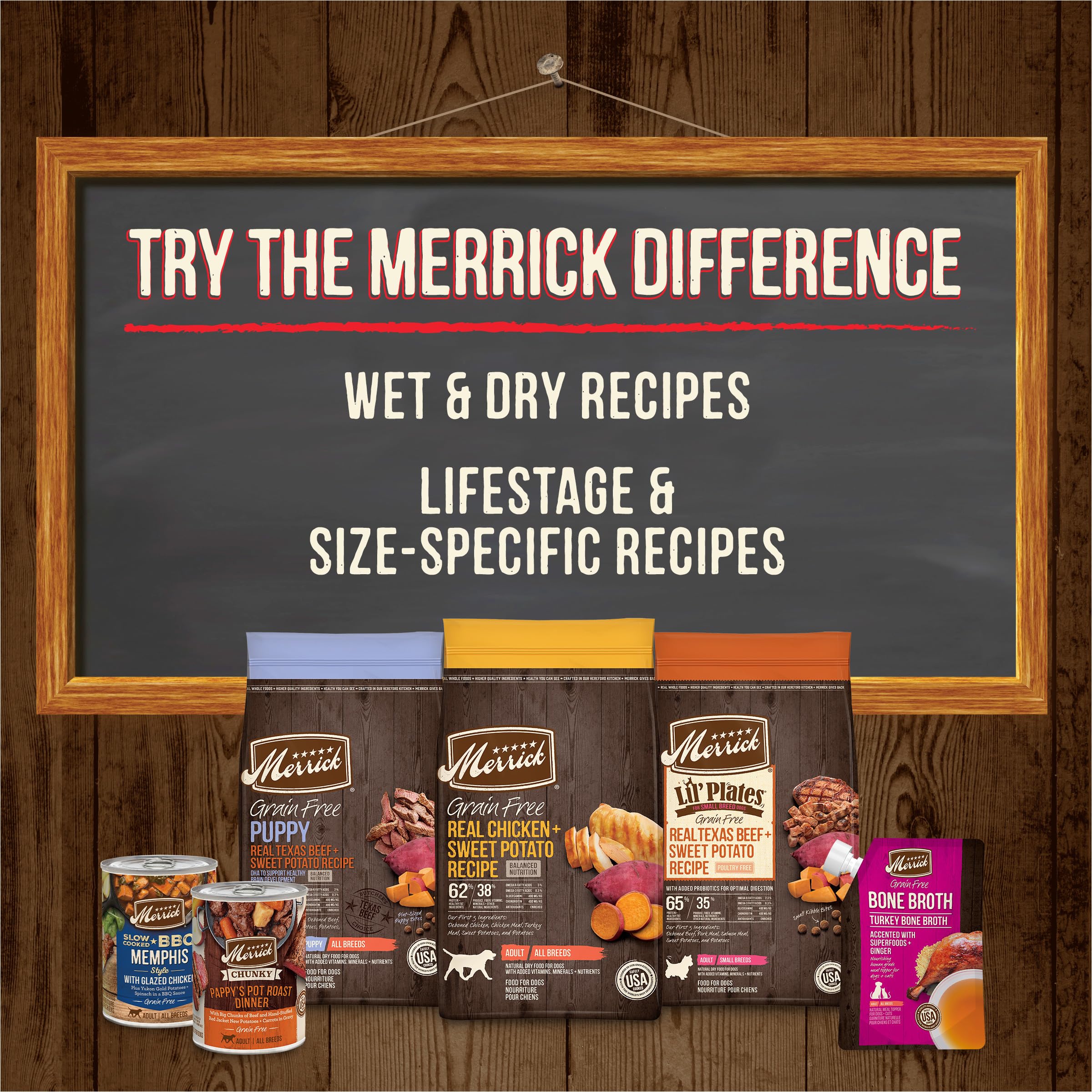 Merrick Power Bites Natural Soft And Chewy Real Meat Dog Treats, Grain Free Snack, Real Turducken Recipe - 6 oz. Bag