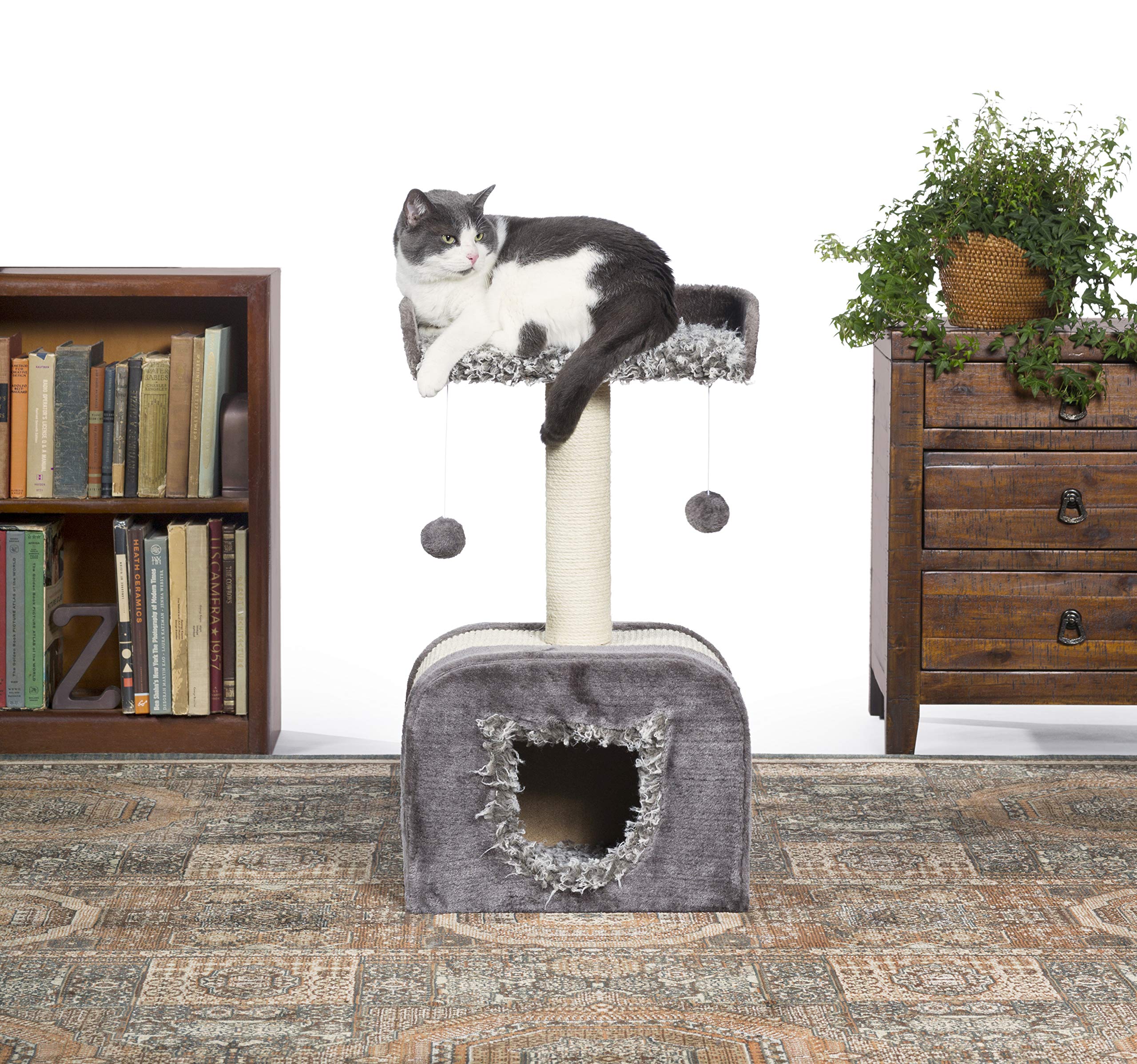 Prevue Pet Products Kitty Power Paws Shag Hideaway 7304