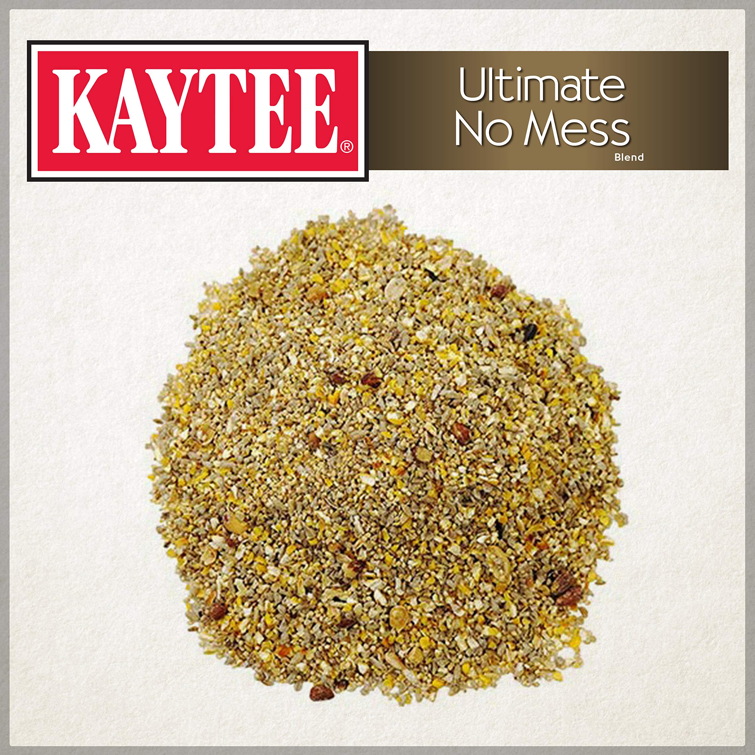 Kaytee Wild Bird Ultimate No Mess Wild Bird Food Seed For Cardinals, Finches, Chickadees, Nuthatches, Woodpeckers, Grosbeaks, Ju