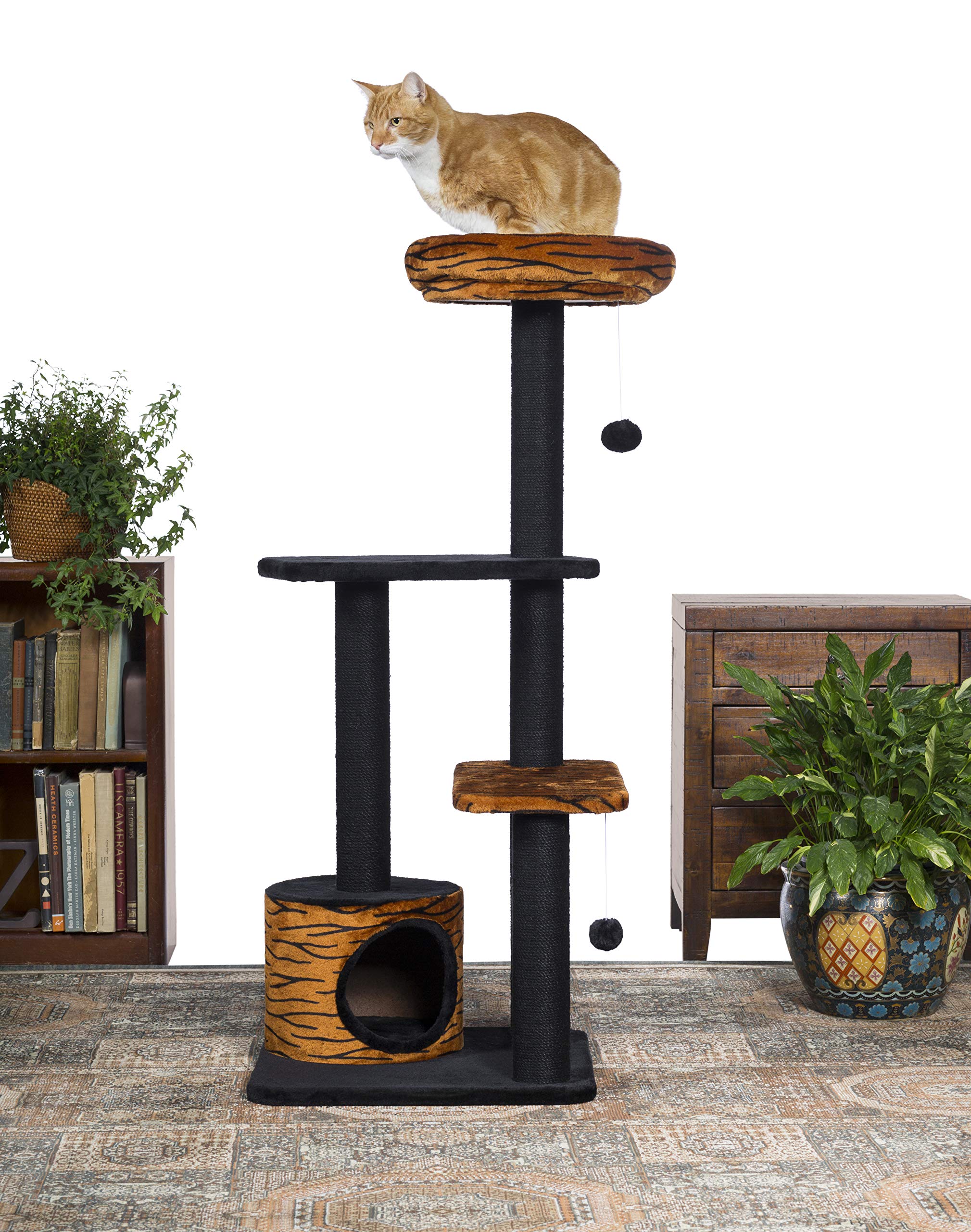 Prevue Pet Products Kitty Power Paws Tiger Tower 7303