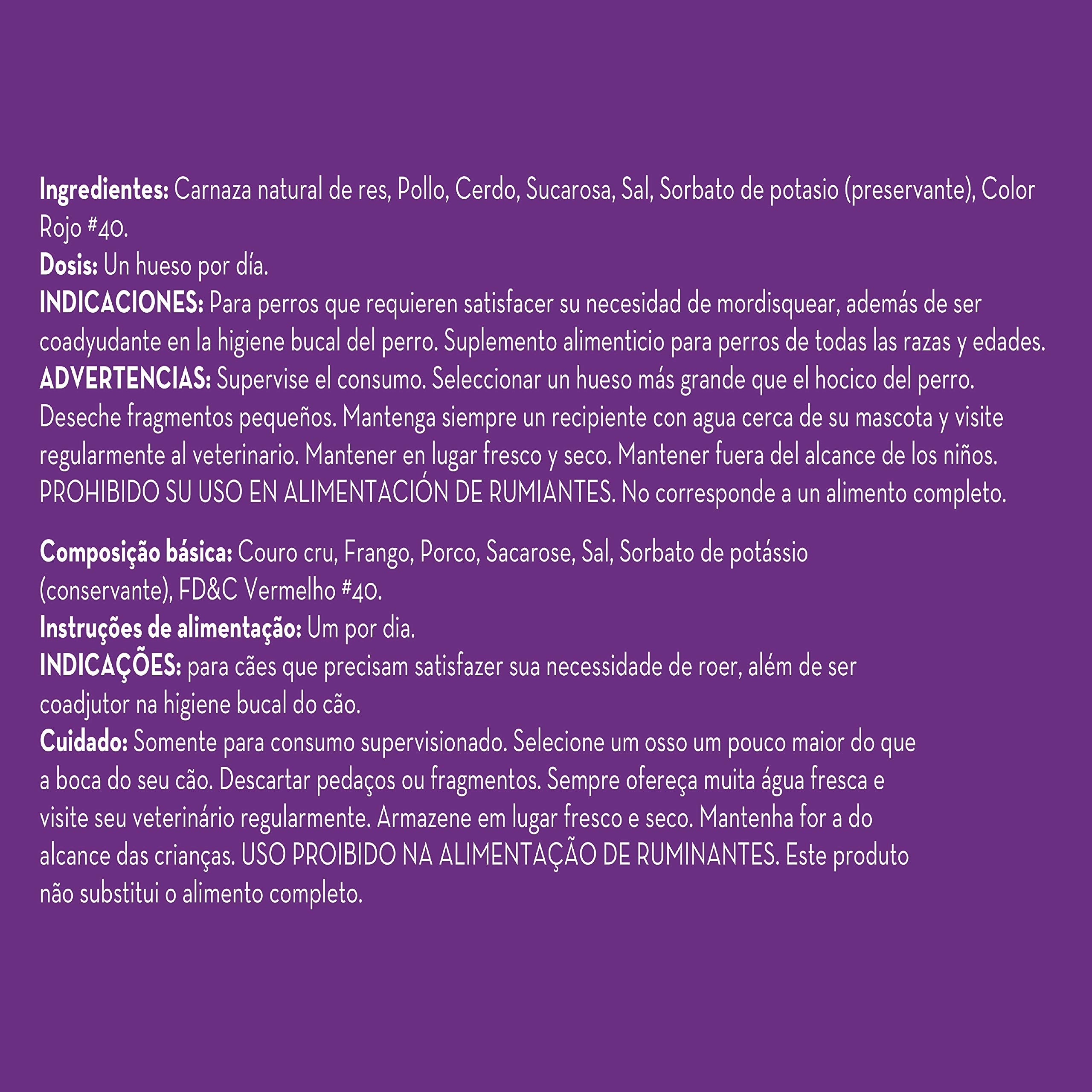 Dingo 156096 Mini Bones for Dogs, Small, Beige,21 Count (Pack of 1)